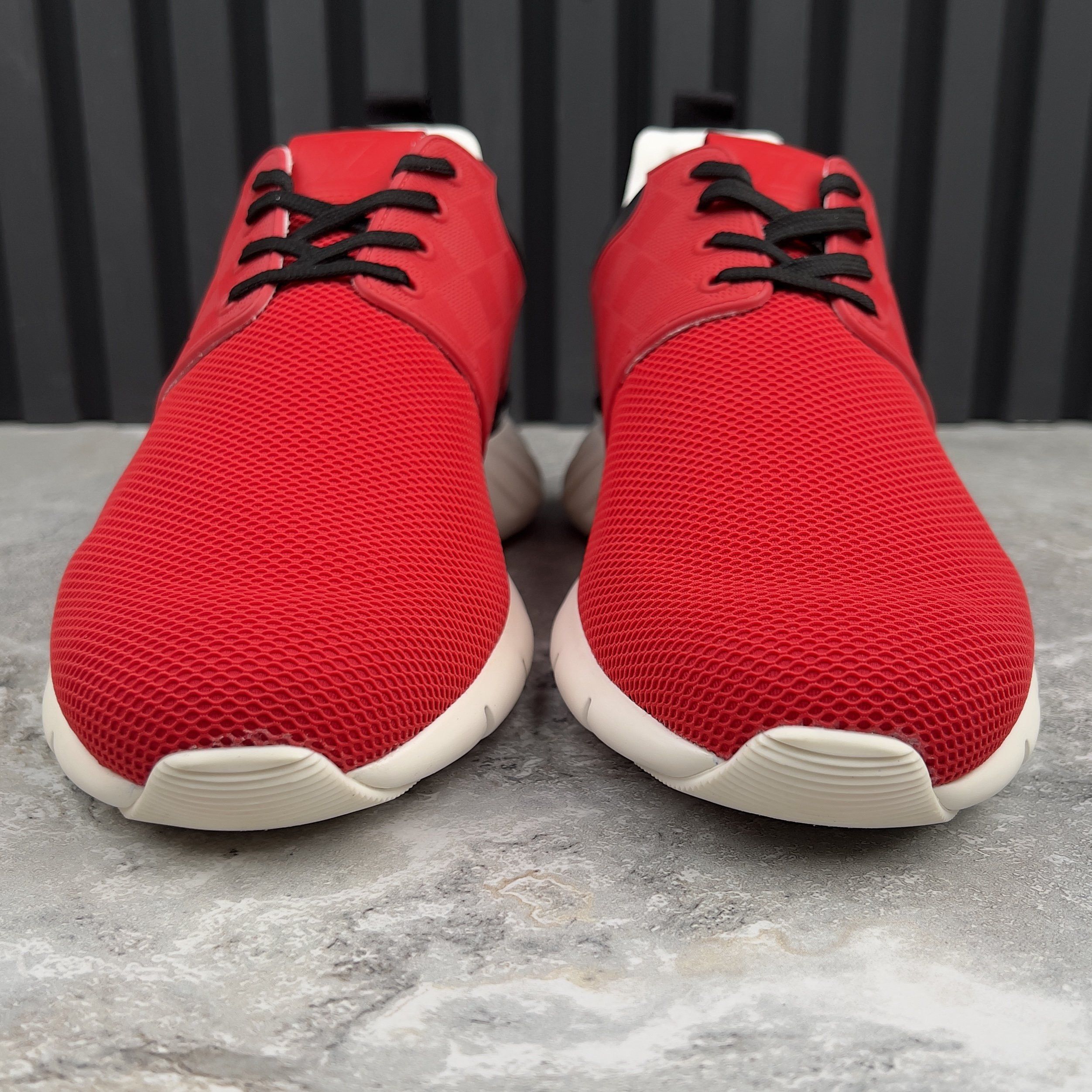 Louis Vuitton Fastlane Sneakers Red Damier Mesh Size US 8.5 / EU 41-42 - 5 Thumbnail