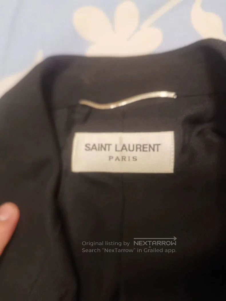 Saint Laurent Paris Saint Laurent Double-Breasted Military Jacket. Size US S / EU 44-46 / 1 - 3 Thumbnail