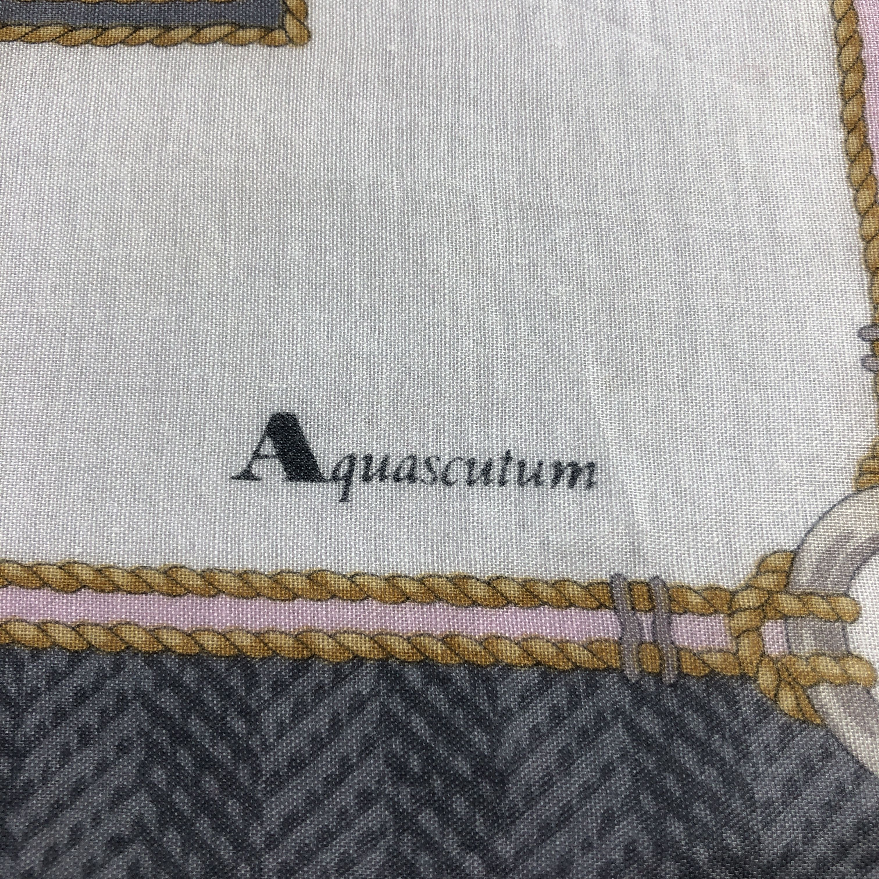 Aquascutum Aquascutum Handkerchief Neckerchief Bandana H2558 Size ONE SIZE - 3 Thumbnail
