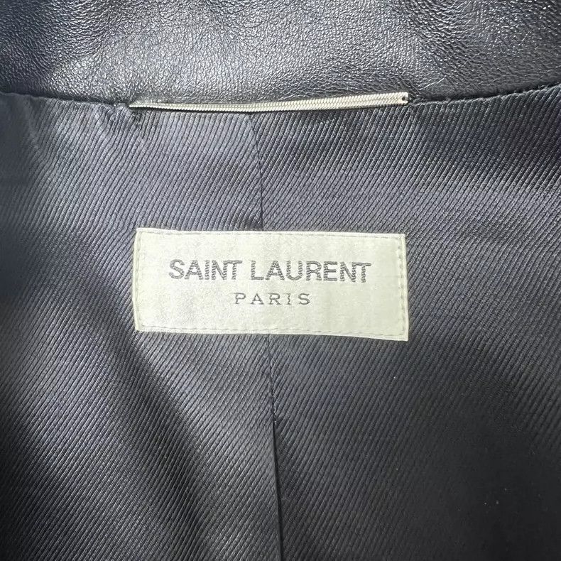 Saint Laurent Paris Saint Laurent 15fw five-zip motorcycle leather jacket 2504- Size US M / EU 48-50 / 2 - 4 Thumbnail