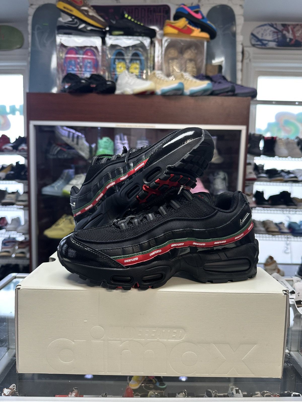 Nike Nike X Undefeated Air Max ‘Black’ Size US 8 / EU 41 - 1 Thumbnail
