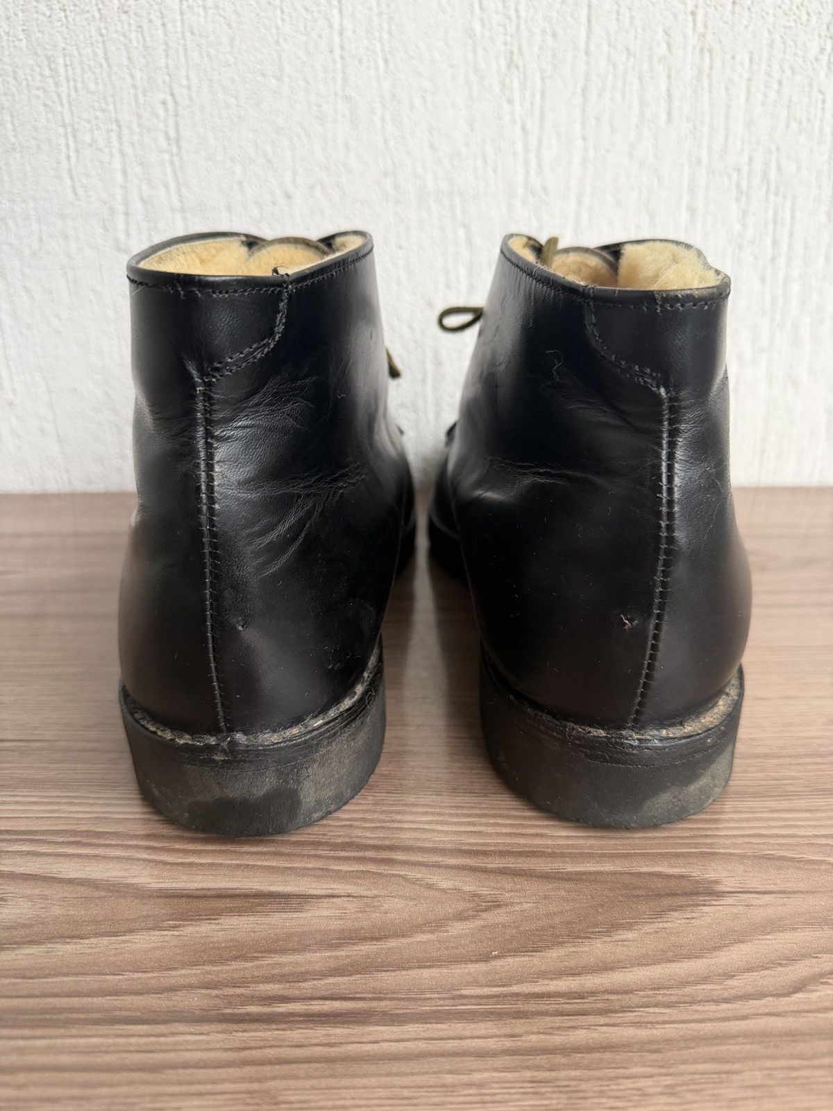 Paraboot chukka boots with wool lining Size US 9 / EU 42 - 16 Thumbnail