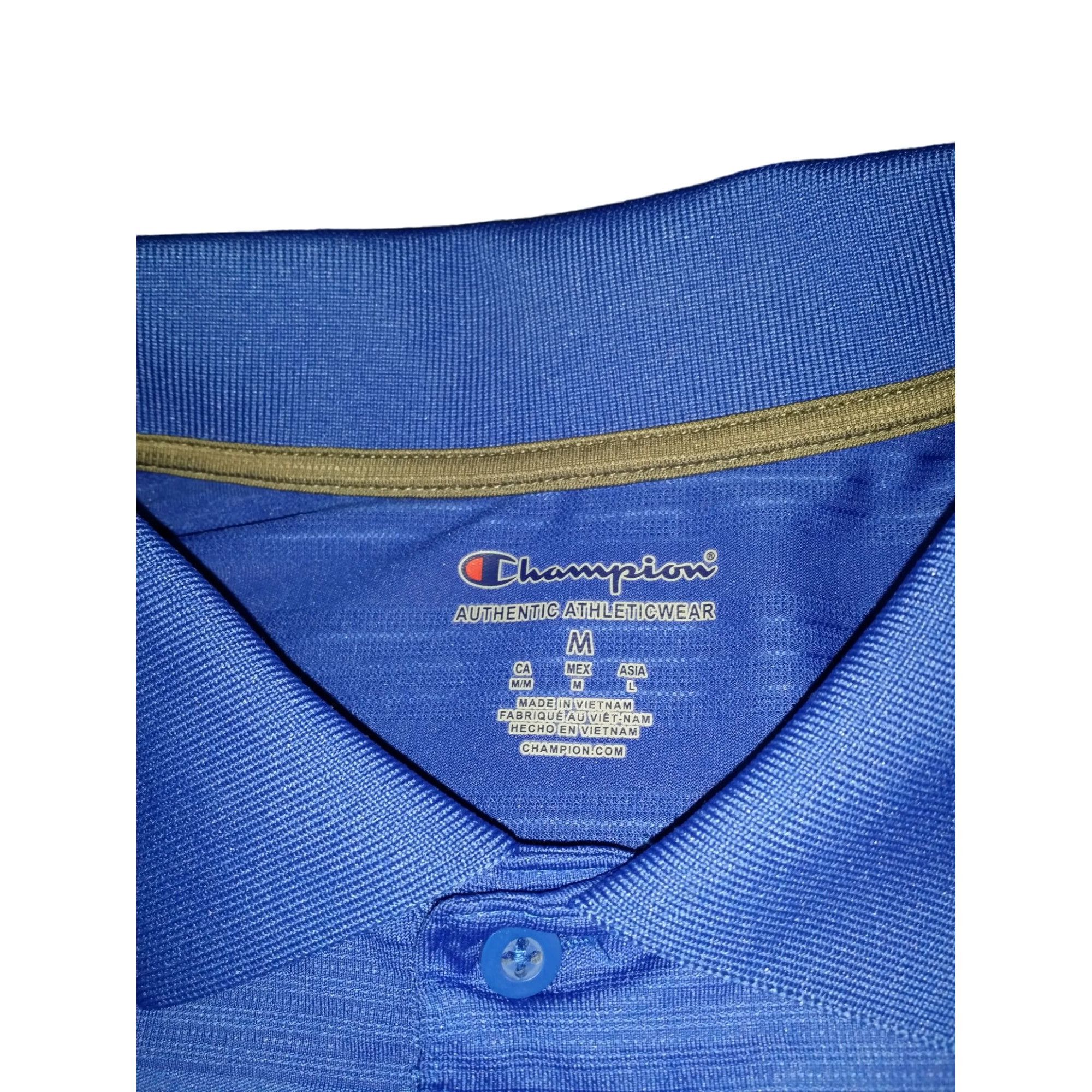 Champion Duke University Polo Men Sz M Champion Final 4 2022 Embroide Size US M / EU 48-50 / 2 - 6 Thumbnail