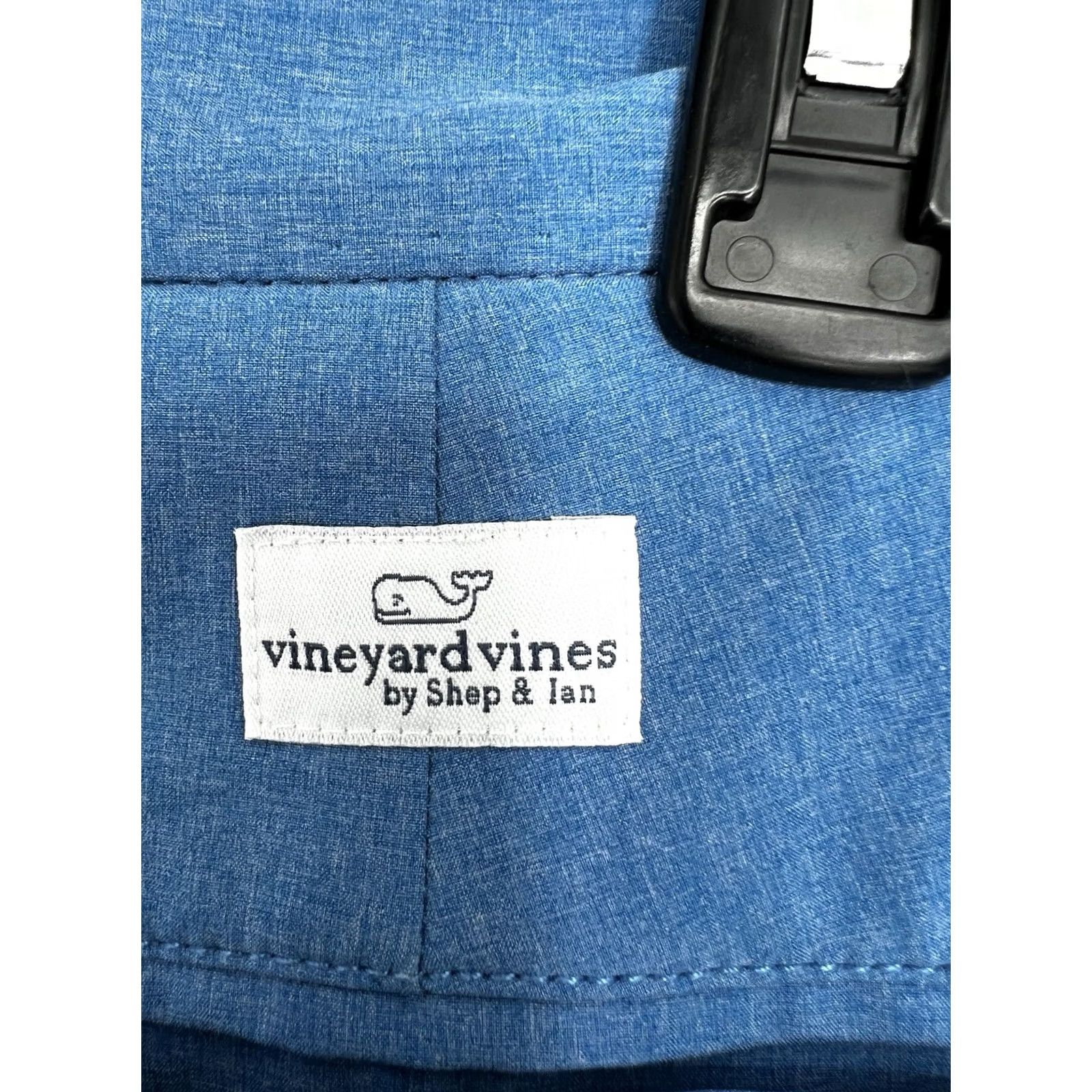 Vineyard Vines Vineyard Vines Performance Breaker 10 inch stretch Shorts Blue Men’s Size 35 Chino Casual Travel Sung / Shorts Size US 35 - 3 Thumbnail