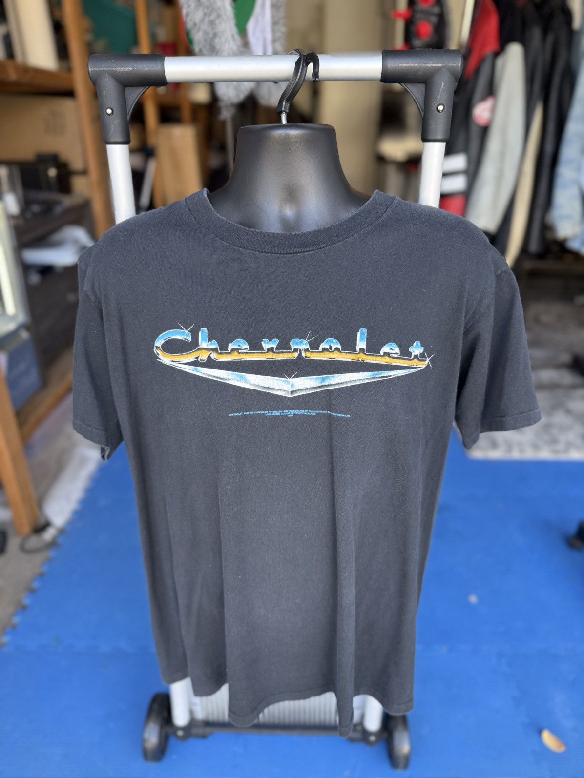 Chevrolet × Vintage Vintage Chevrolet Single Stitch Shirt Size US L / EU 52-54 / 3 - 1 Thumbnail
