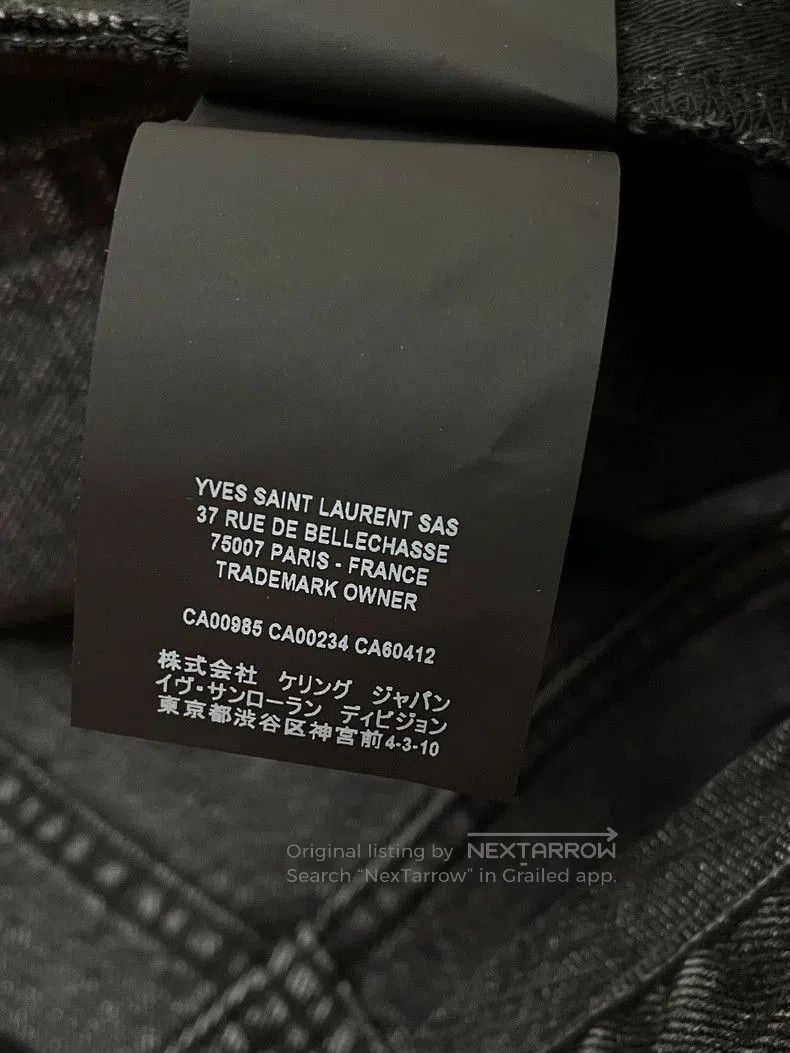 Saint Laurent Paris Saint Laurent Straight Leg Denim Jeans. Size US 31 - 8 Thumbnail