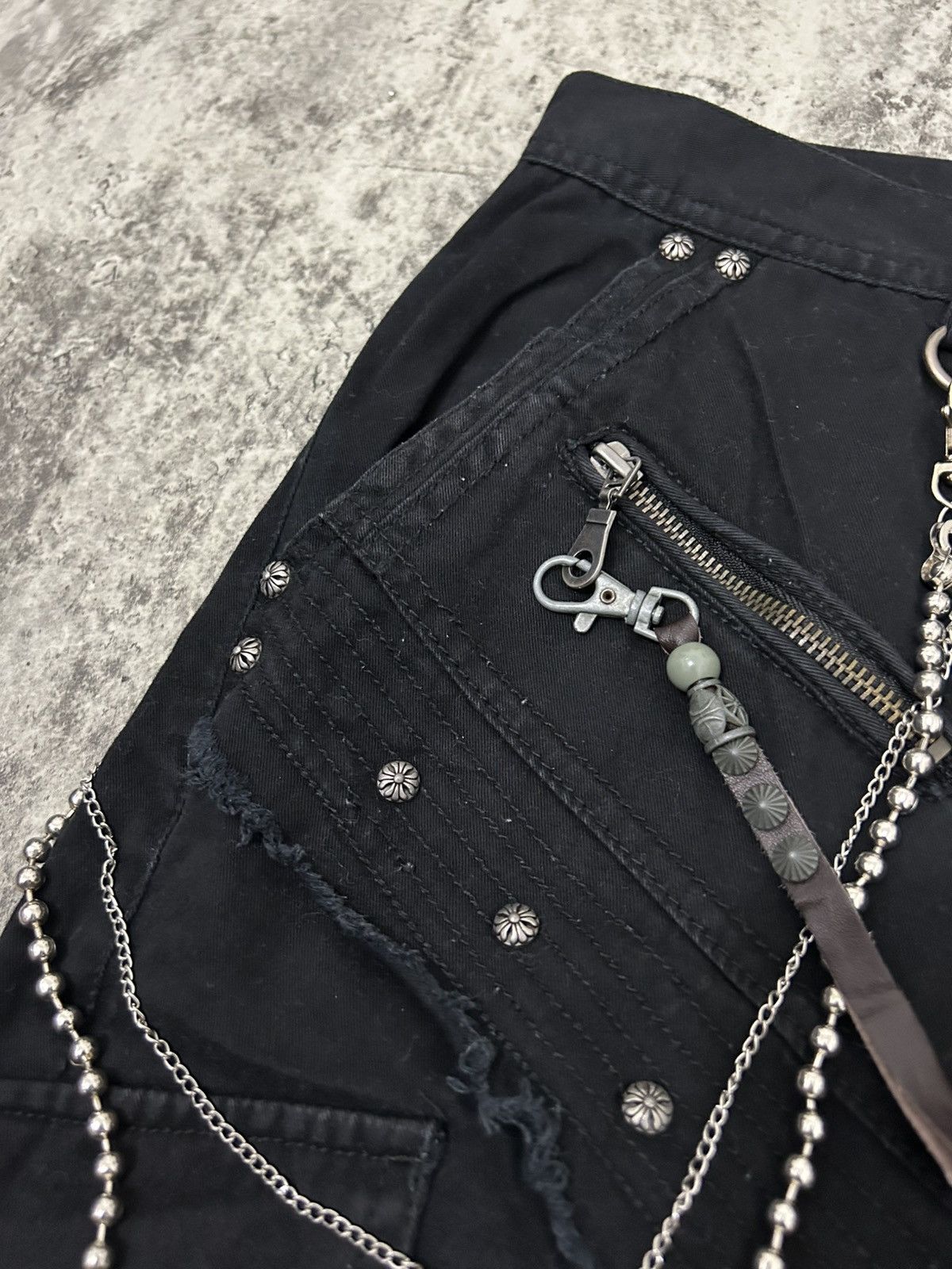 In The Attic In The Attic Homme Studded Cargo Pants Size US 34 / EU 50 - 6 Thumbnail