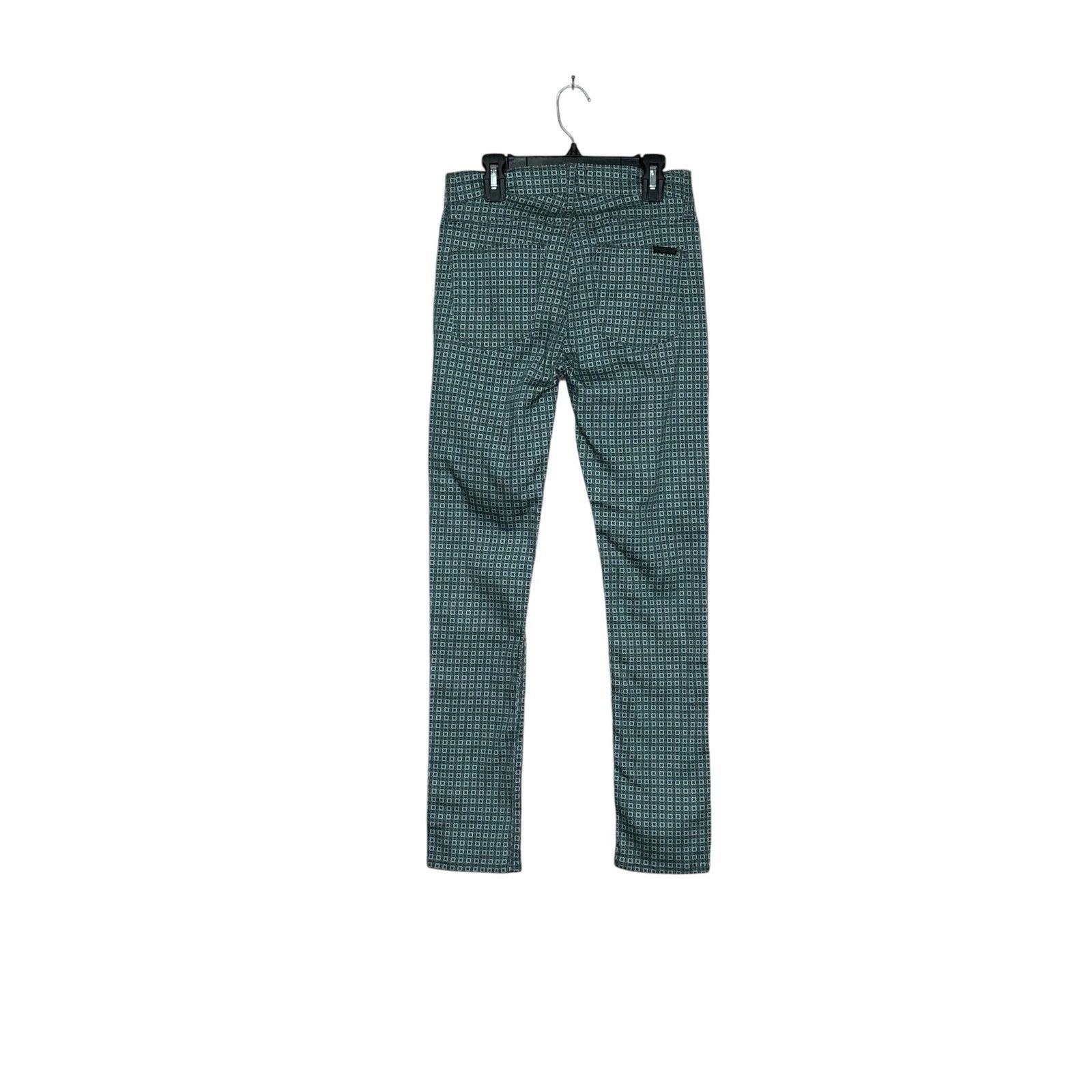 Hudson Hudson green floral skinny pants size 25 Size 27" / US 4 / IT 40 - 9 Thumbnail
