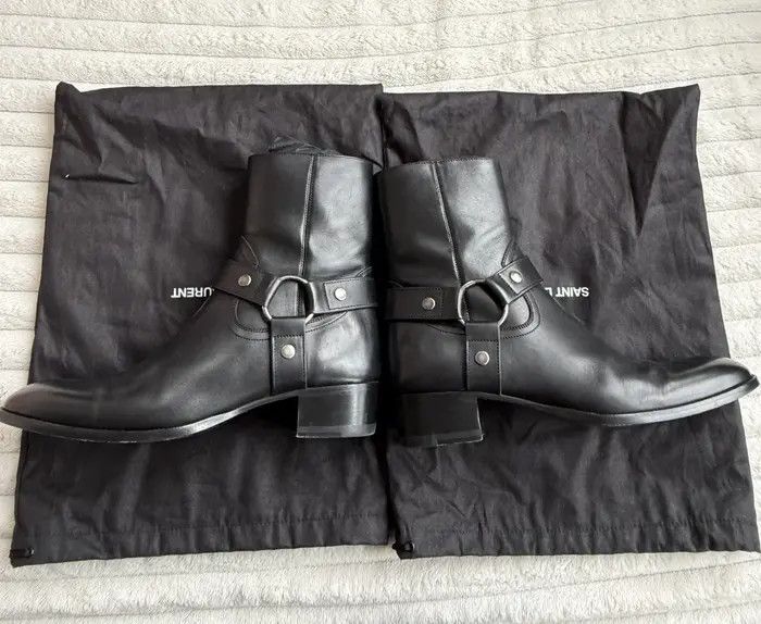 Saint Laurent Paris Saint Laurent Wyatt Harness Boot Size US 8.5 / EU 41-42 - 5 Thumbnail