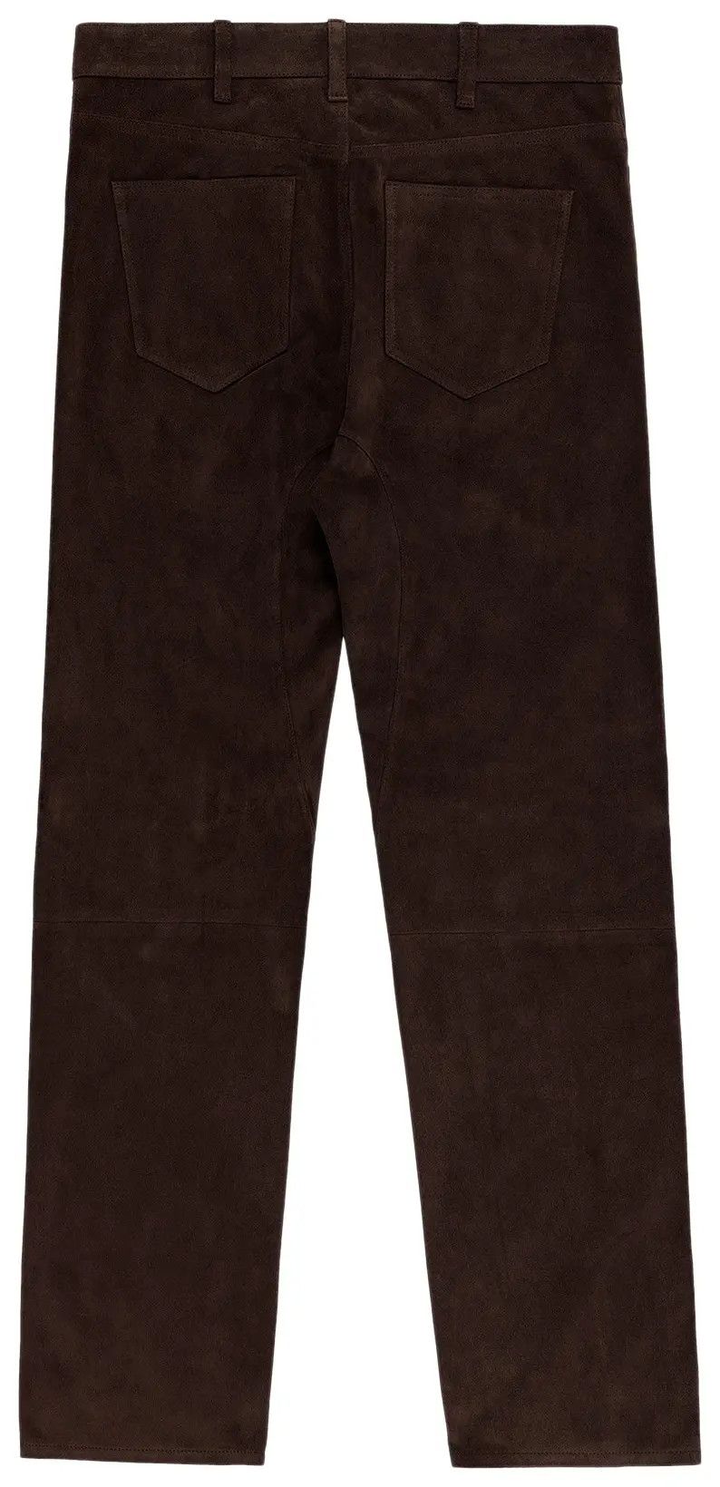 Aime Leon Dore o1mle0126 Suede Western Pant in Brown Size US 32 / EU 48 - 2 Thumbnail