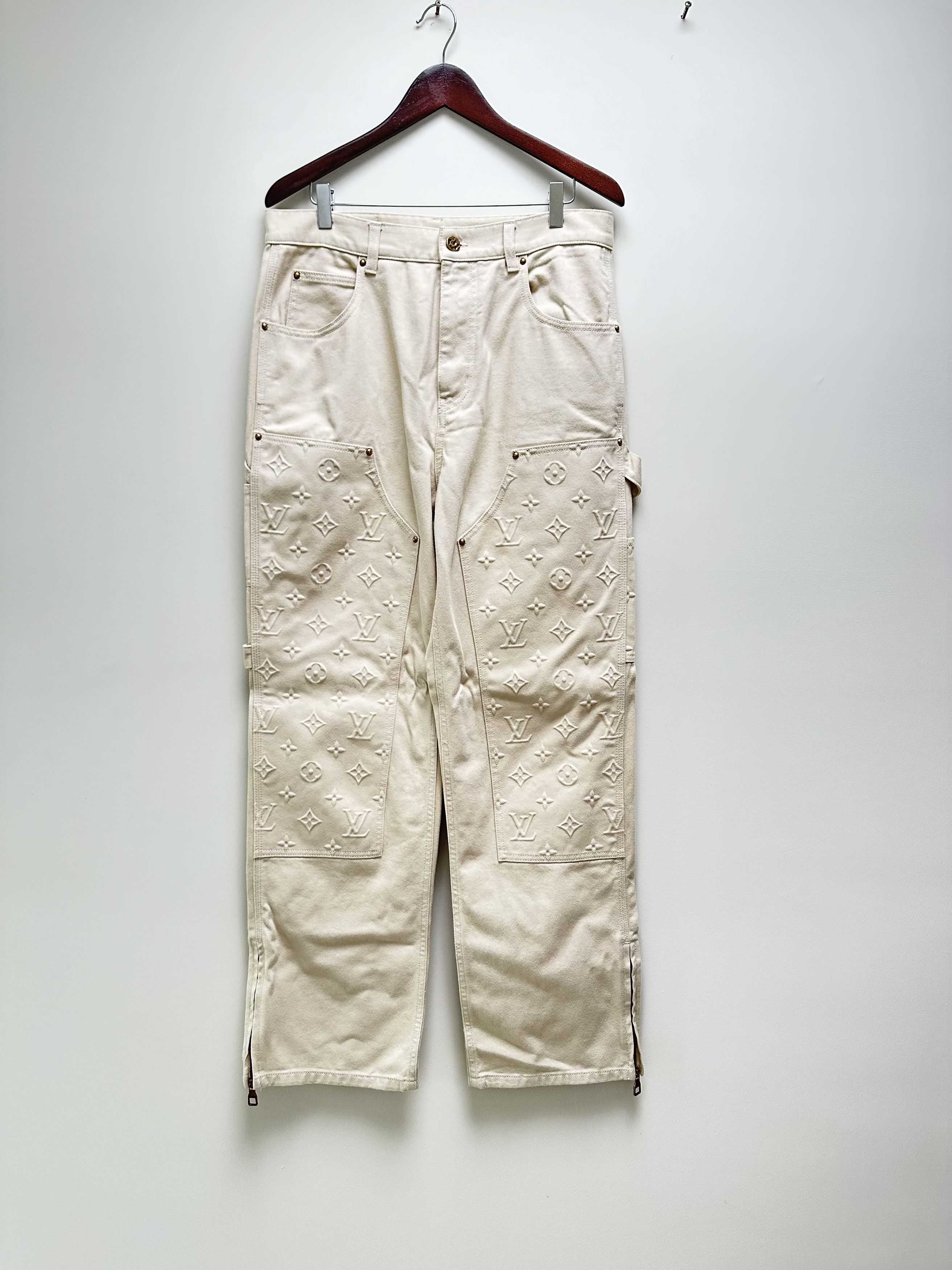 Louis Vuitton LV Double Knee Carpenter Pants | Grailed