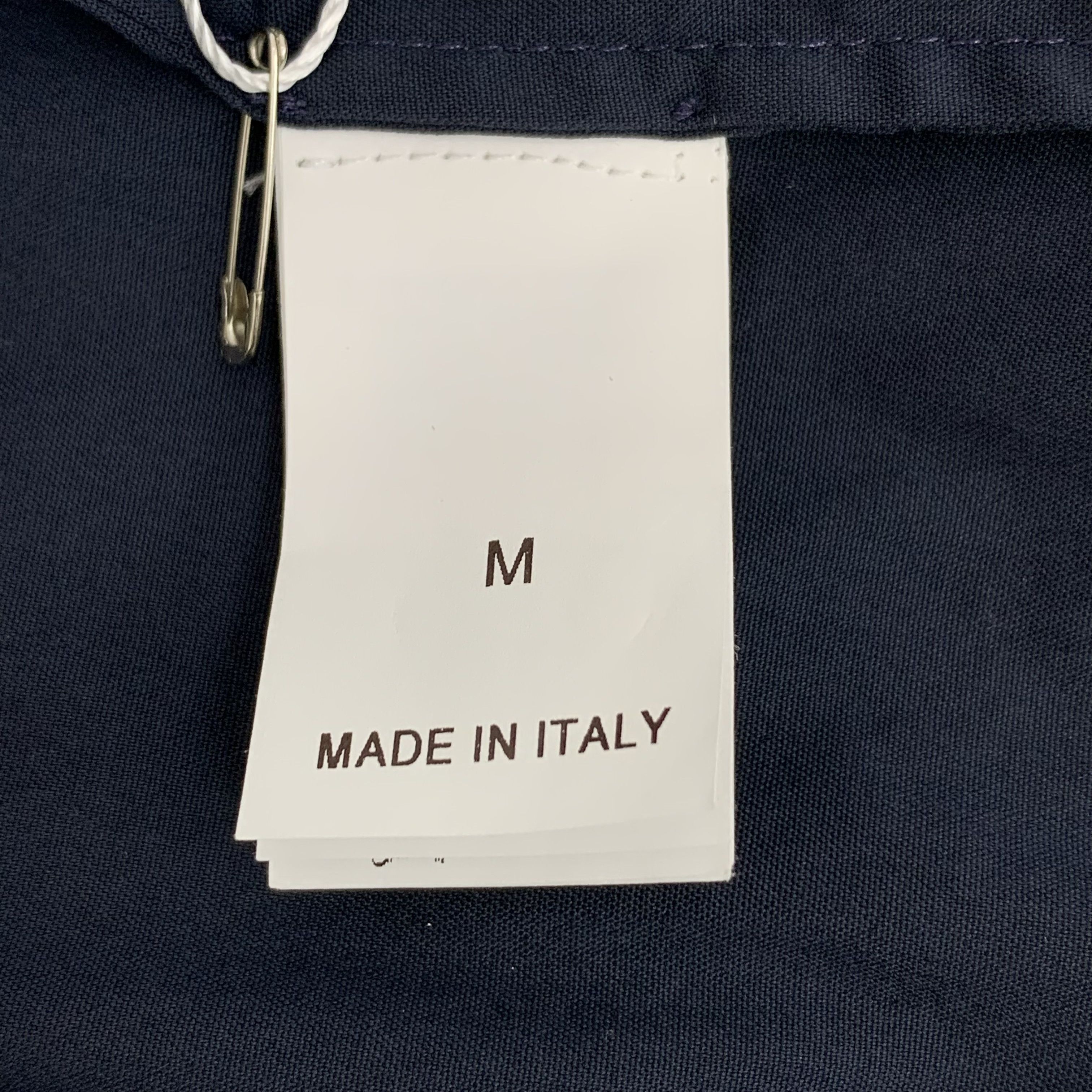 Brunello Cucinelli Brunello Cucinelli Silk Shirt Navy (M) Size M / US 6-8 / IT 42-44 - 6 Thumbnail