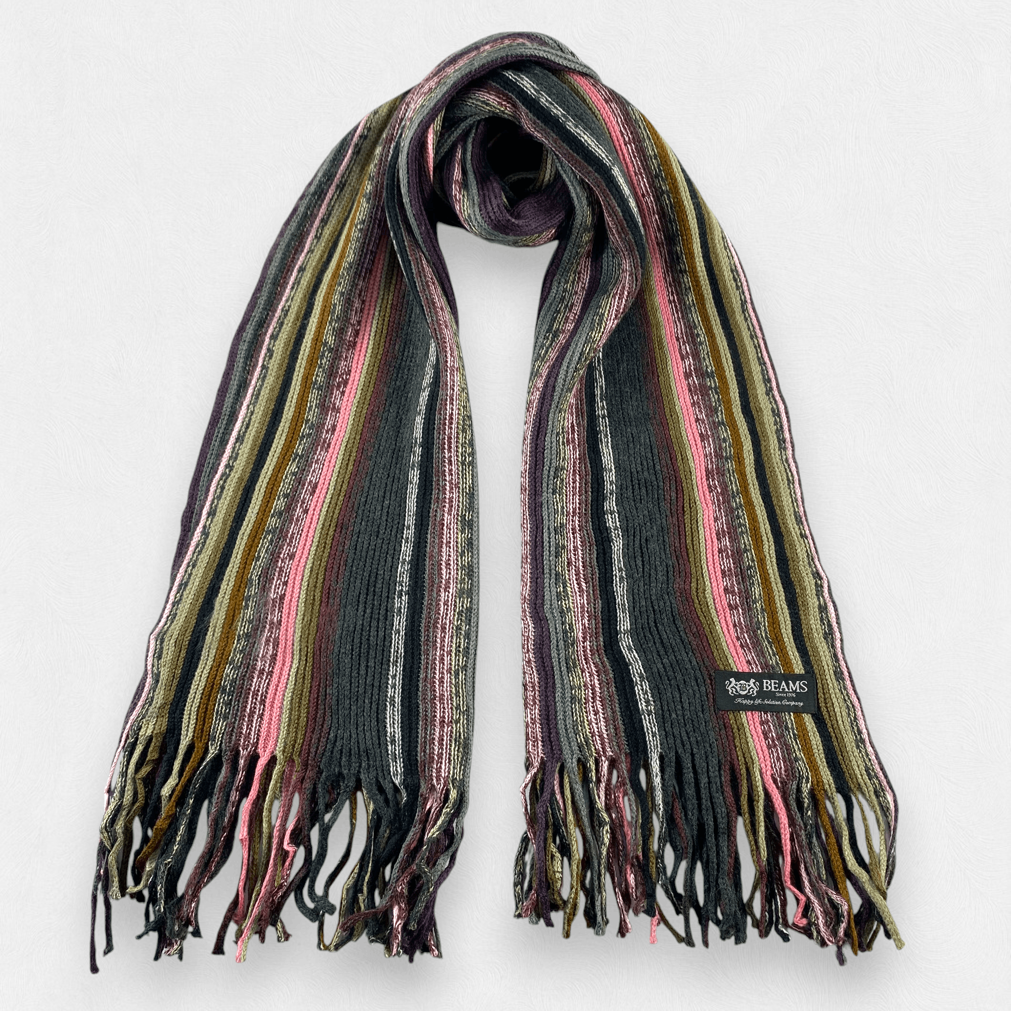 Beams Plus × Japanese Brand Beams Scarf Neck Wrap Knit Muffler Size ONE SIZE - 1 Thumbnail