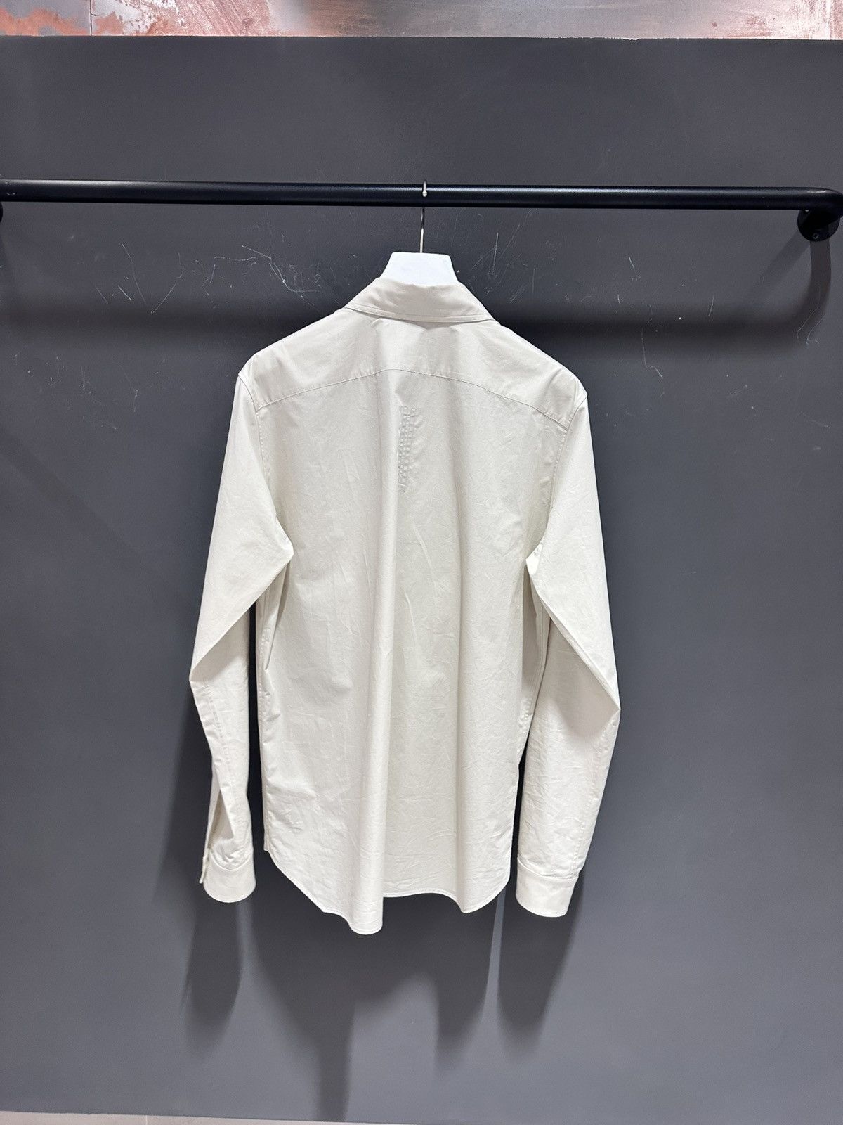 Rick Owens Rick Owens Hollywood Work shirt milk Size US M / EU 48-50 / 2 - 2 Thumbnail