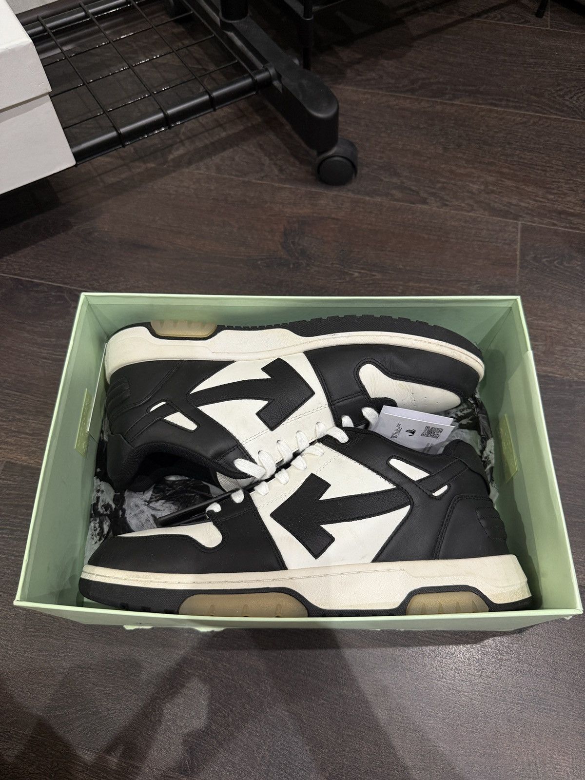 Off-White Off White out of office Size US 12 / EU 45 - 7 Thumbnail