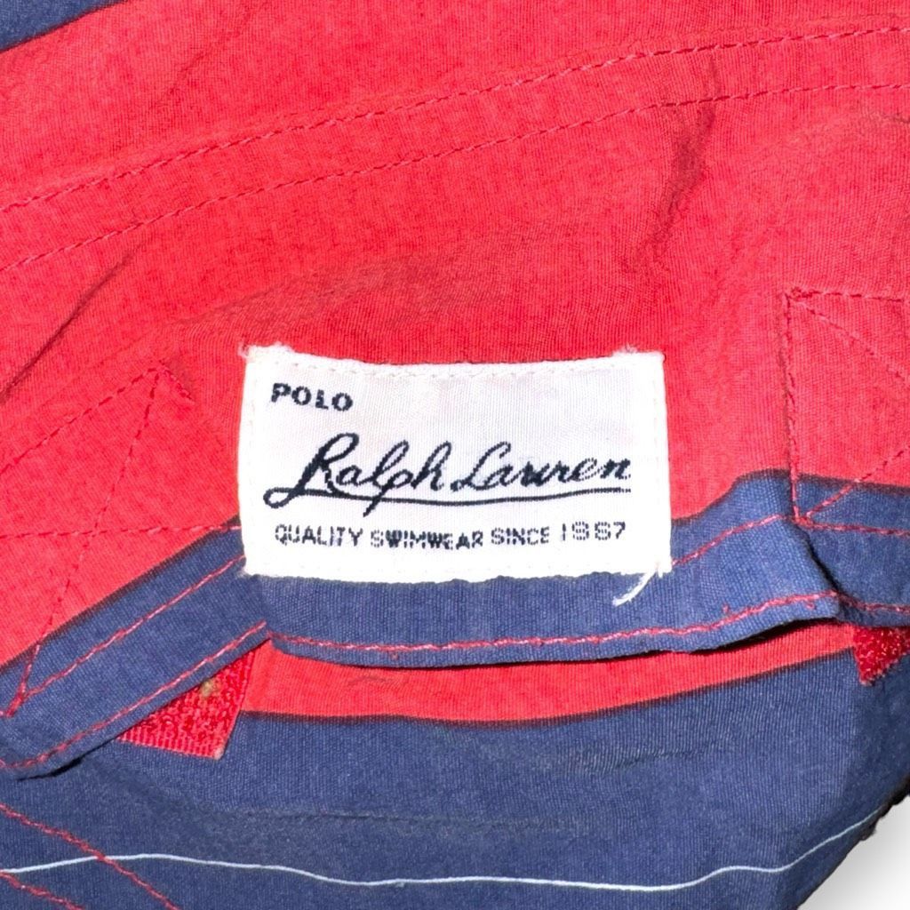 Polo Ralph Lauren 90s Polo Ralph Lauren Sport Colorblock Swim Trunks Size L Size US 38 / EU 54 - 11 Thumbnail