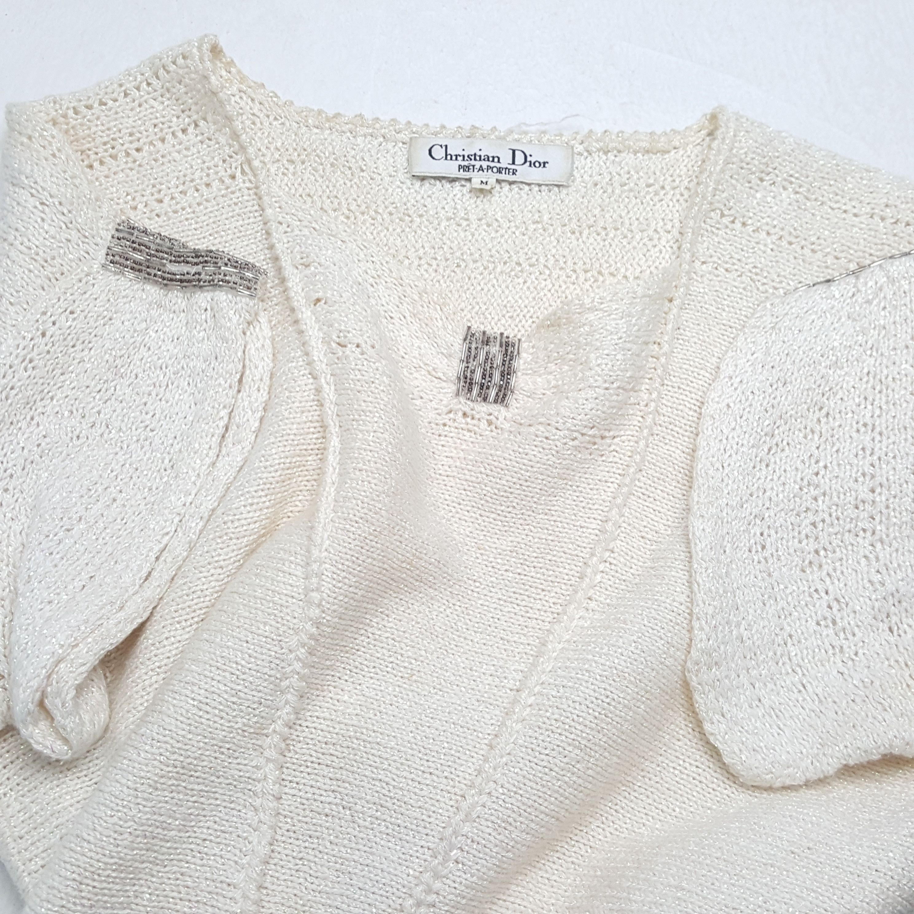 Christian Dior Monsieur × Designer × Vintage Vintage CHRISTIAN DIOR Italian Fashion Brand T-Shirts Size S / US 4 / IT 40 - 6 Thumbnail