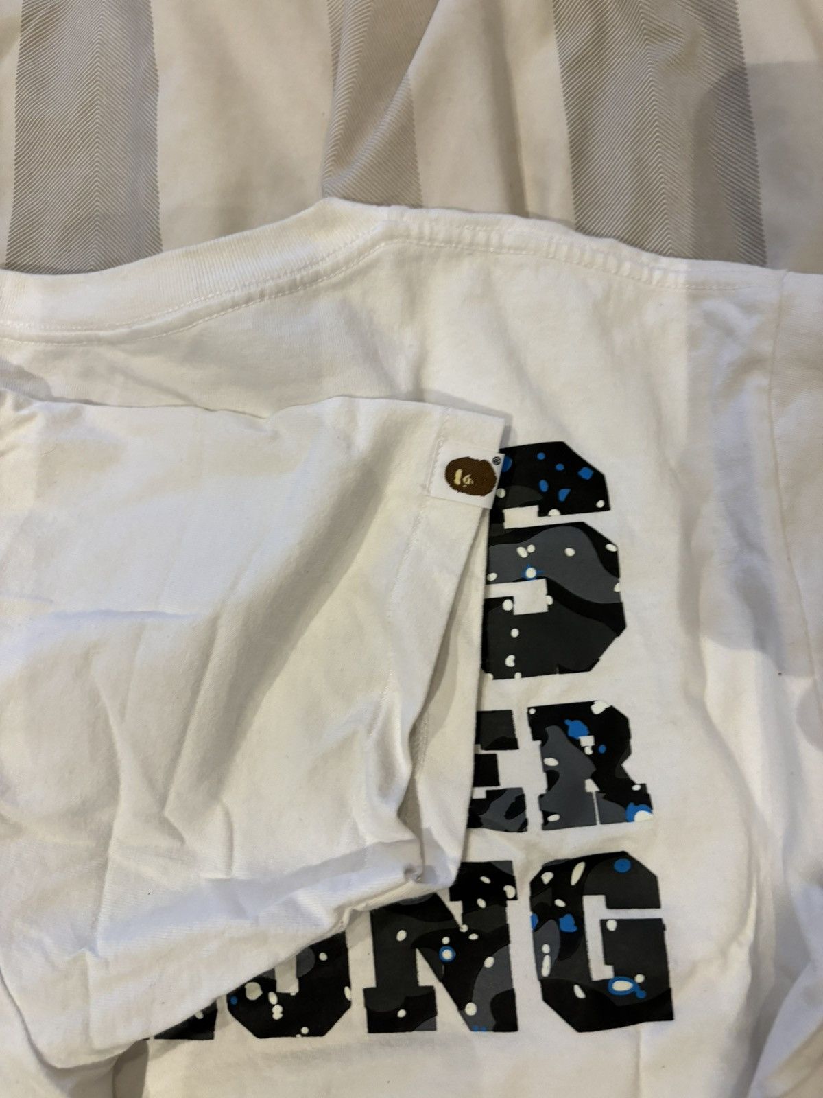 Bape Space Camo College ATS Tee Size US M / EU 48-50 / 2 - 6 Thumbnail
