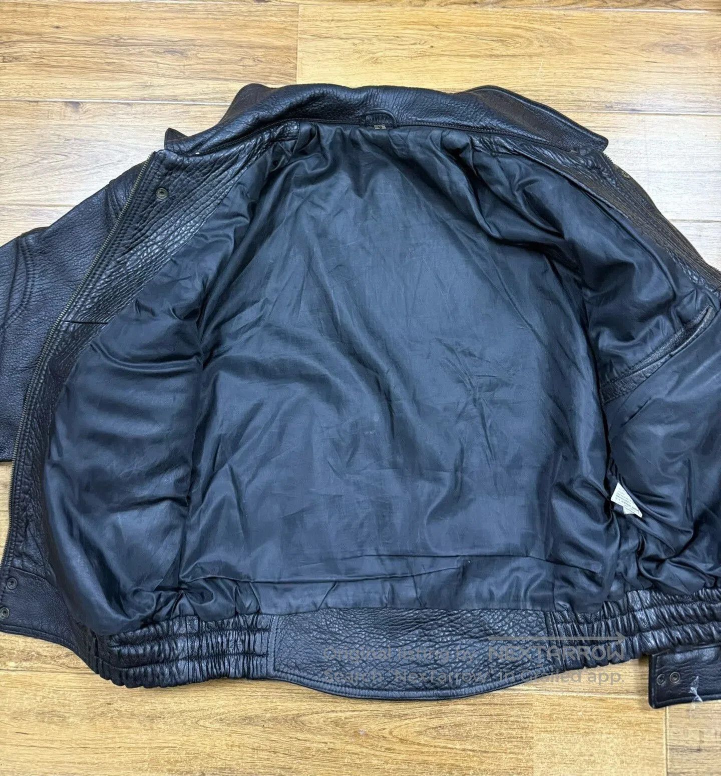 VINNY's Vintage Wind Armor Leather Jacket. Size US M / EU 48-50 / 2 - 3 Thumbnail