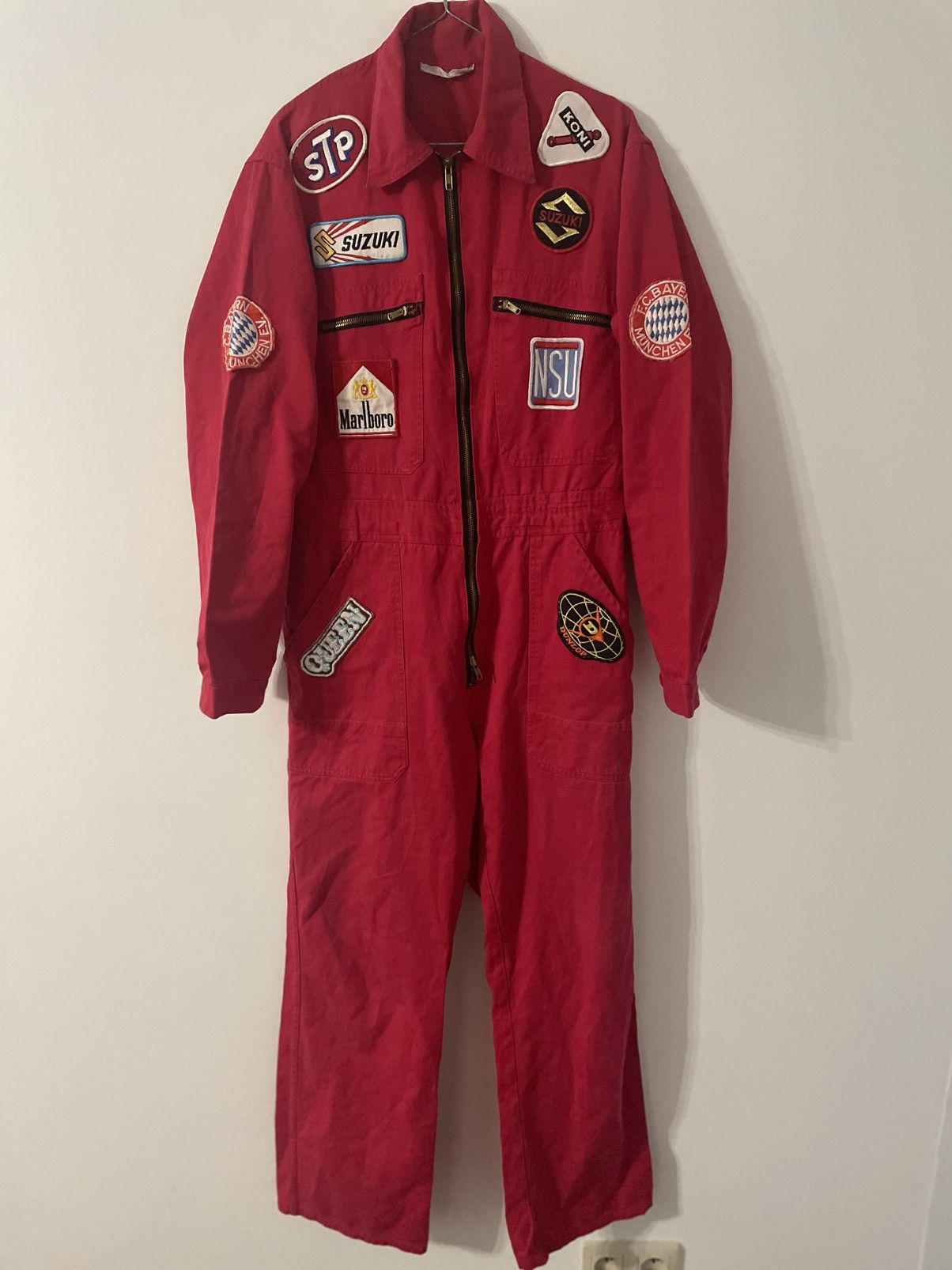 Vintage Suzuki vintage The Retro Racer Suit Size US 33 - 5 Thumbnail
