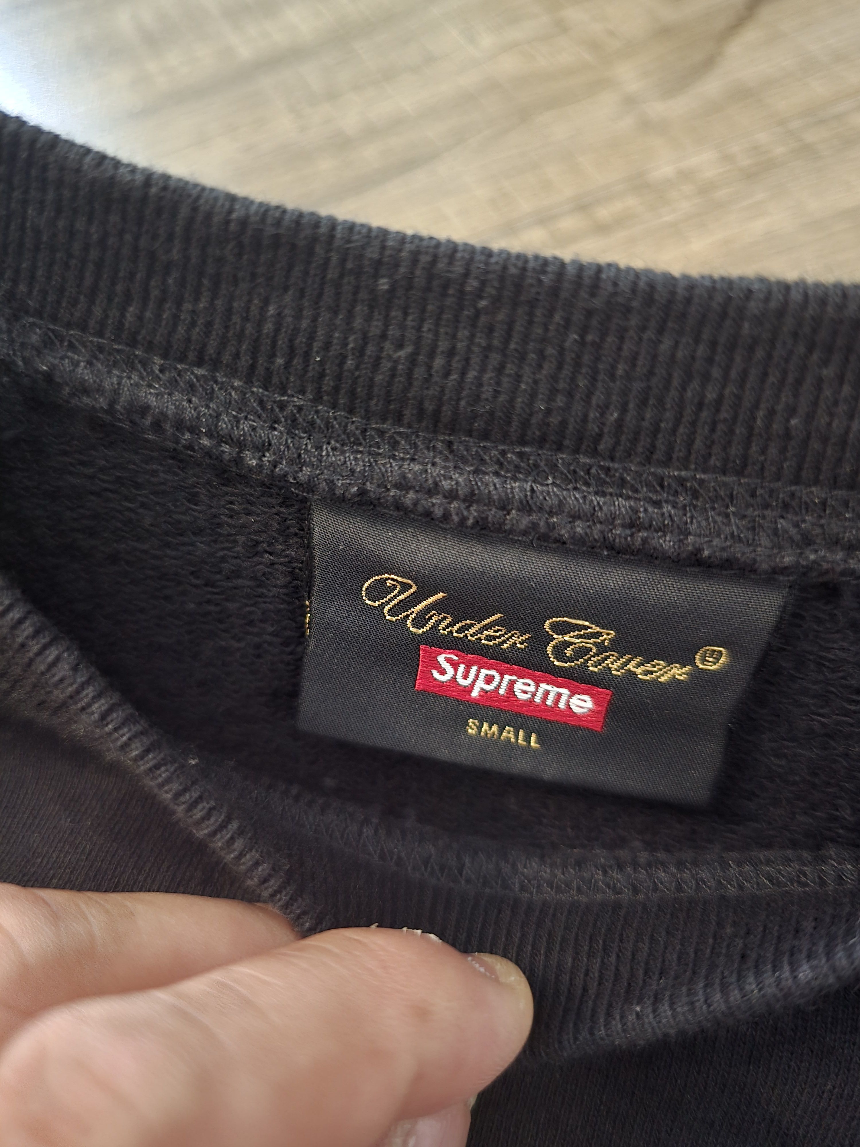 Supreme × Undercover Supreme x Undercover Bear Crewneck Black Small Size US S / EU 44-46 / 1 - 2 Thumbnail