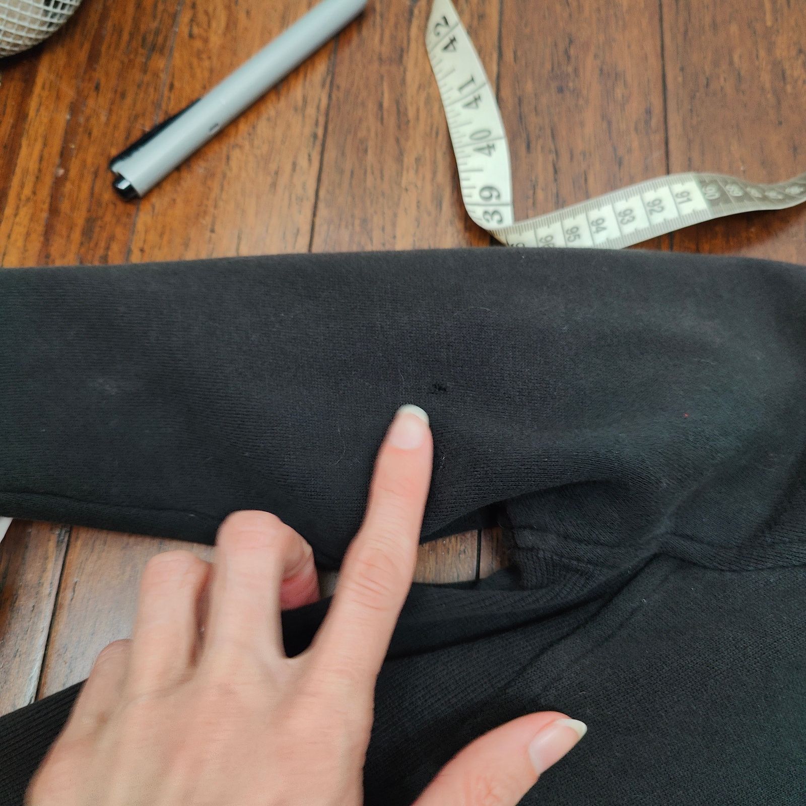 Lululemon Lululemon Scuba Hoodie IV Womens 4 Black Cotton Fleece Size S / US 4 / IT 40 - 7 Thumbnail