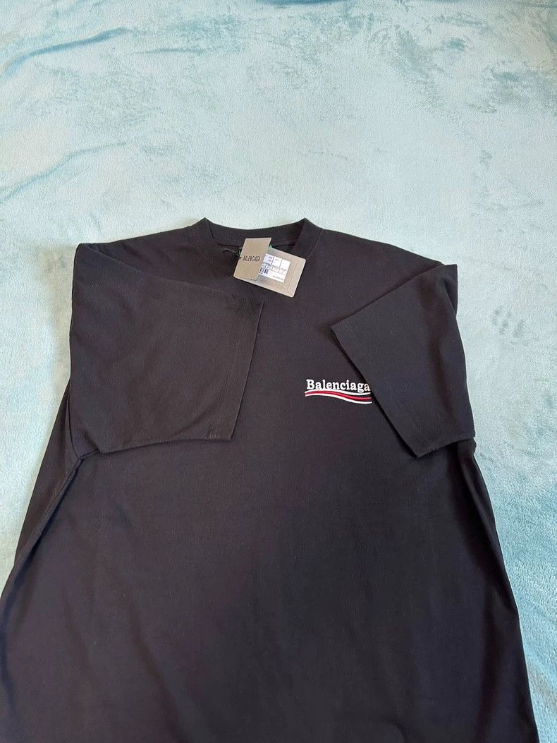 Balenciaga Balenciaga Coke Embroidered Loose Short Sleeve T-shirt Size US S / EU 44-46 / 1 - 3 Thumbnail
