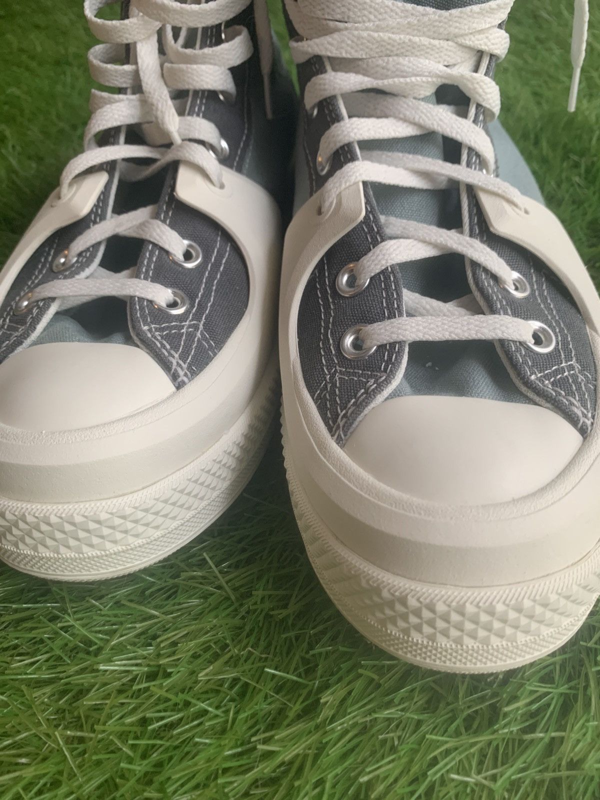 Converse Converse Chuck Taylor Construct Hi Sneaker Colorblock Size US 12 / EU 45 - 8 Thumbnail