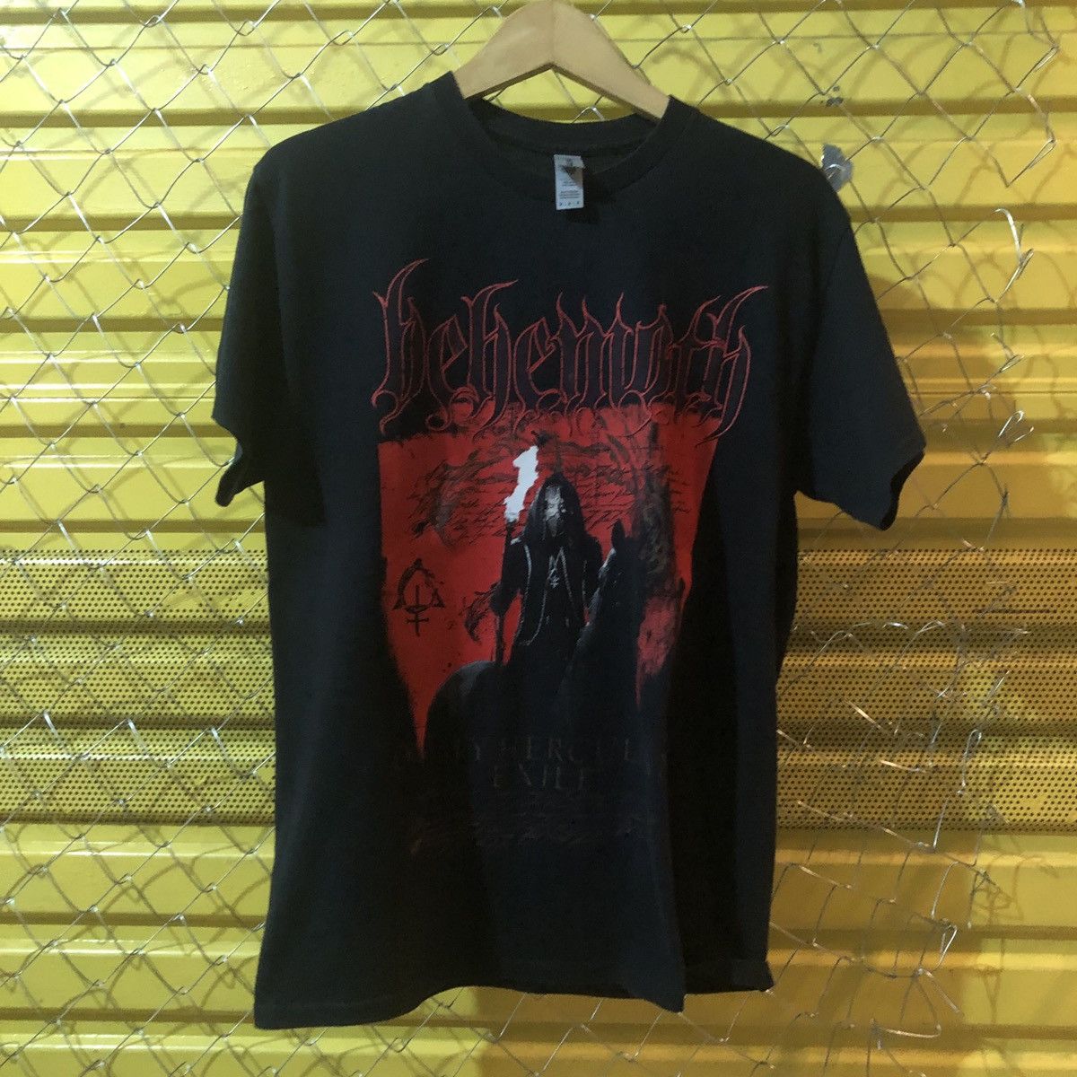 Behemoth ov my herculean exile band tee