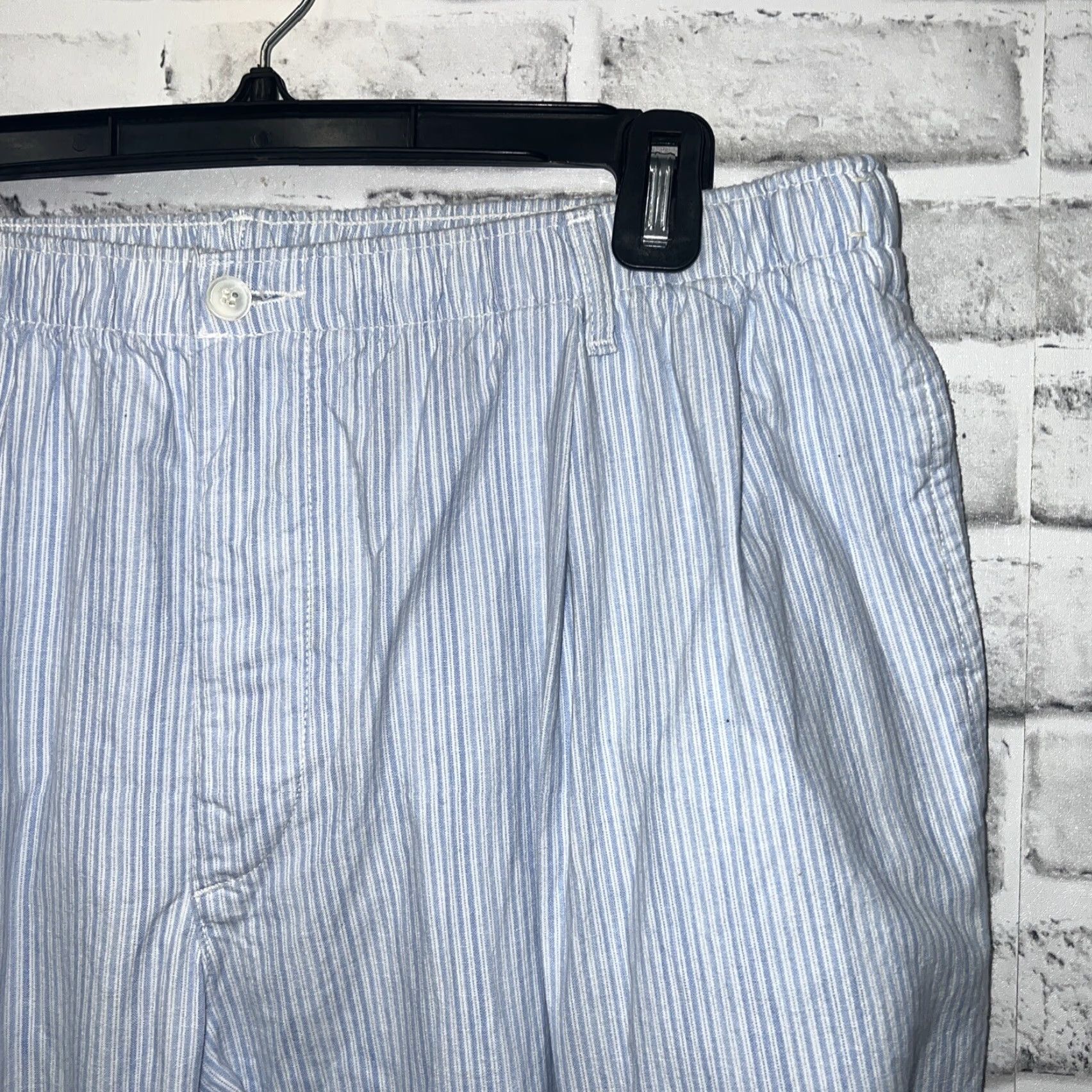 Polo Ralph Lauren Polo Ralph Lauren Pajama Pants Men Blue Striped 36x36 Regular Sleepwear Clothing Men Size US M / EU 48-50 / 2 - 2 Thumbnail