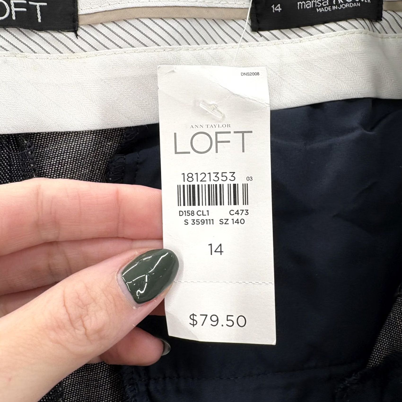 Loft VINTAGE: No? (omit) Size 36" / US 14 / IT 50 - 7 Thumbnail