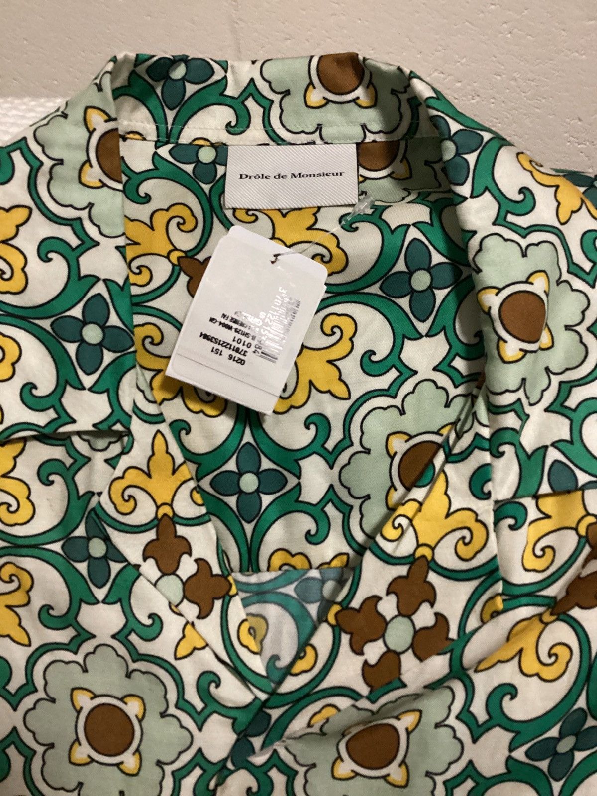 Drole De Monsieur NEW Drôle De Monsieur Paris printed shirt Size US S / EU 44-46 / 1 - 2 Thumbnail
