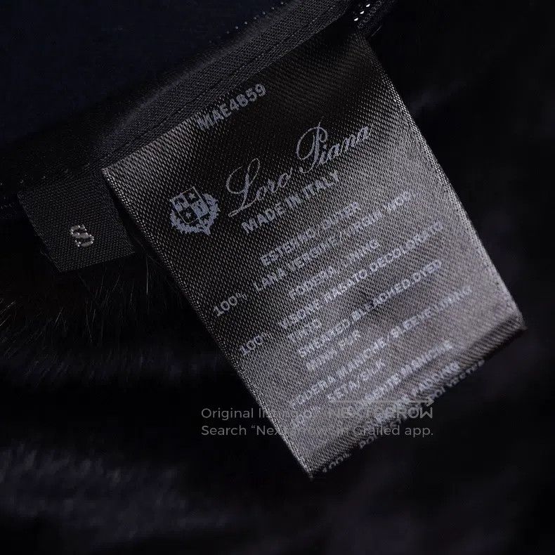 Loro Piana Loro Piana King's Gift GOK Black Mink Fur Size US S / EU 44-46 / 1 - 9 Thumbnail