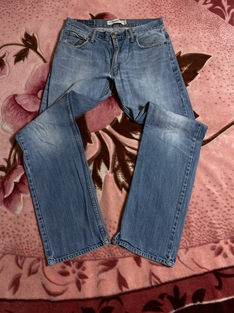 Levi's × Vintage Crazy vintage y2k Levi’s faded grunge archive skater 2000’s Size US 34 / EU 50 - 8 Thumbnail