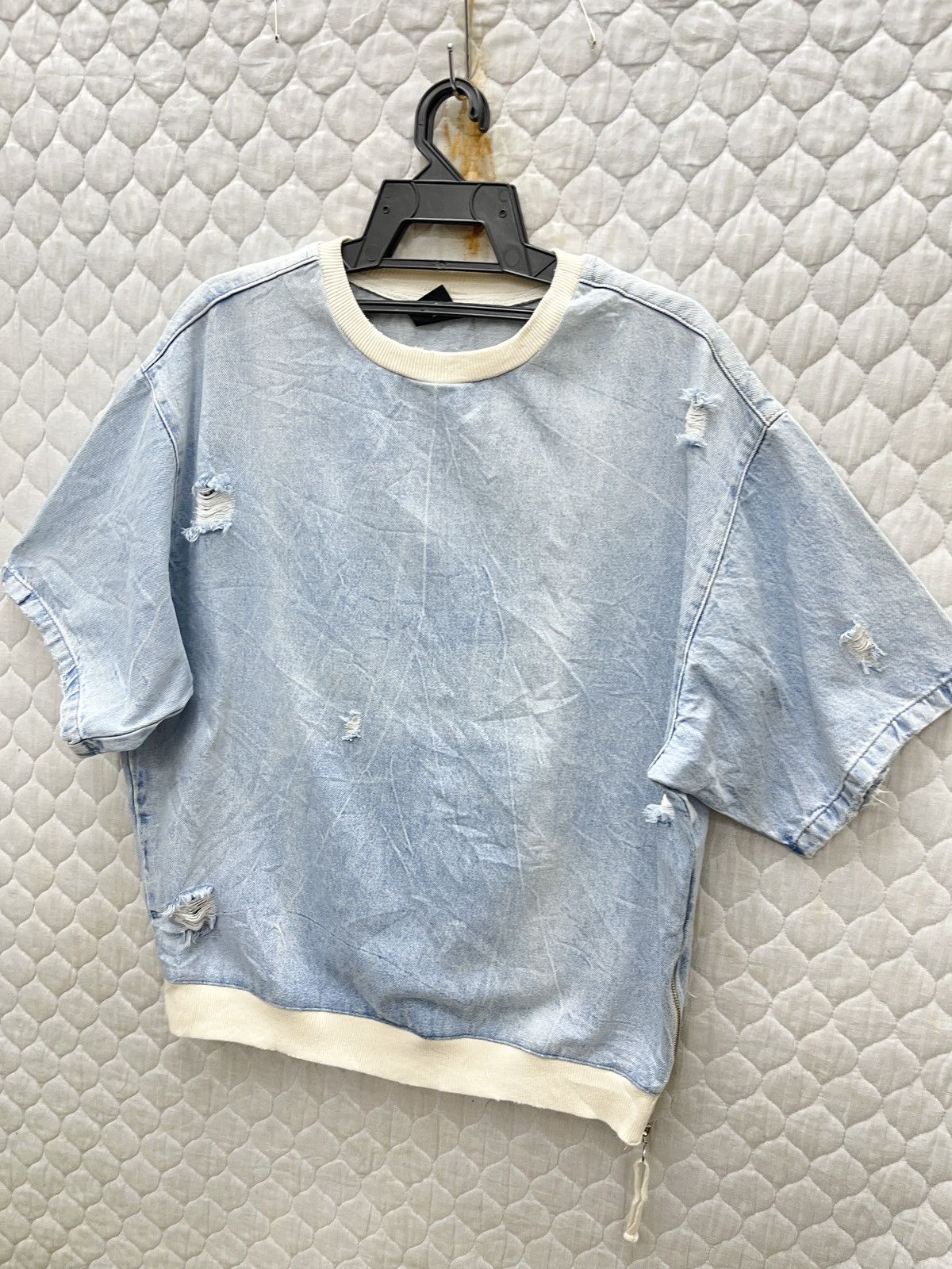 Zara 🔥🔥🔥STEALS ZARA DENIM PULLOVER Size US S / EU 44-46 / 1 - 2 Thumbnail