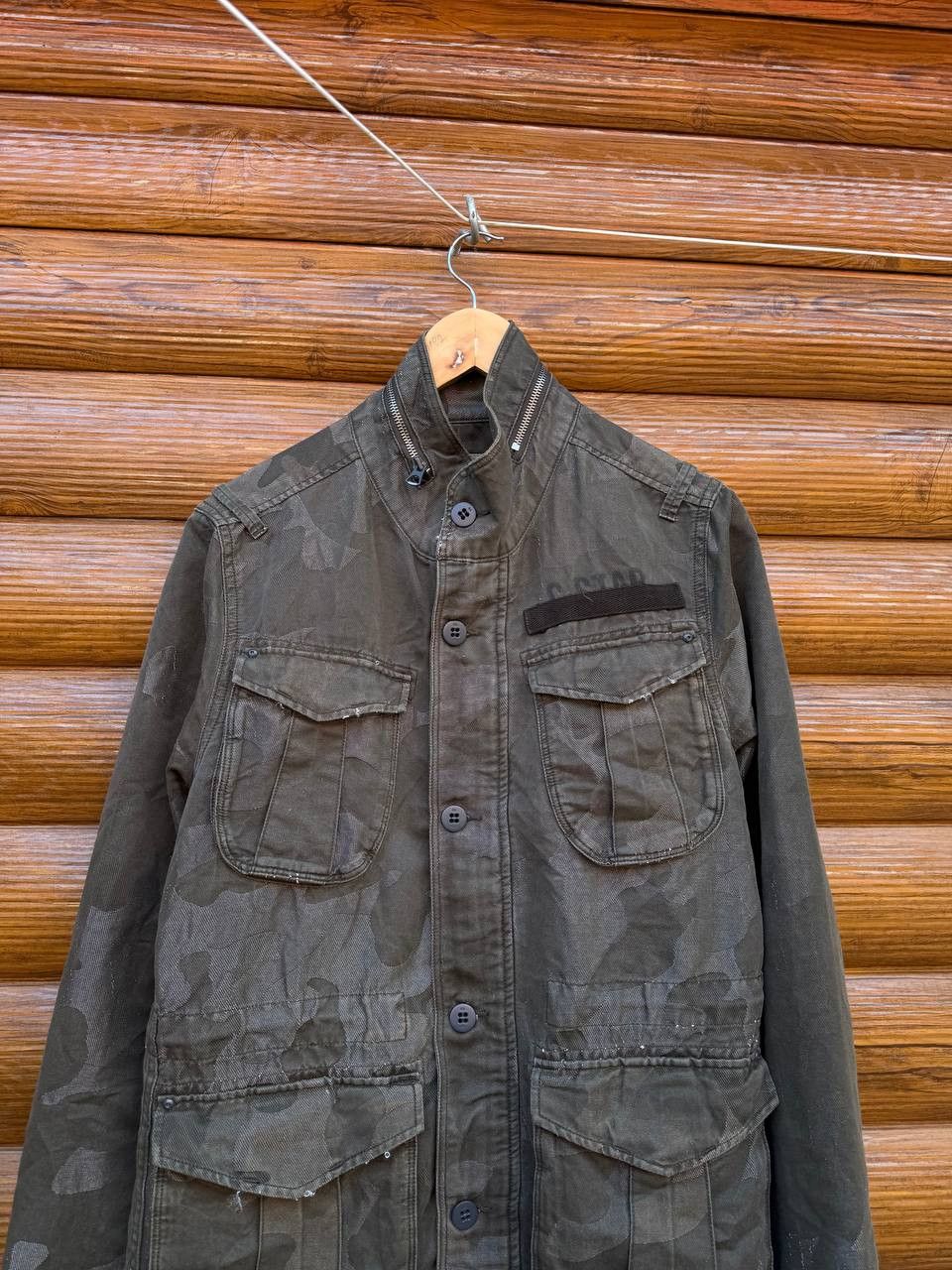 G-Star G-STAR Raw Camo Military Jacket Size M Size US M / EU 48-50 / 2 - 2 Thumbnail