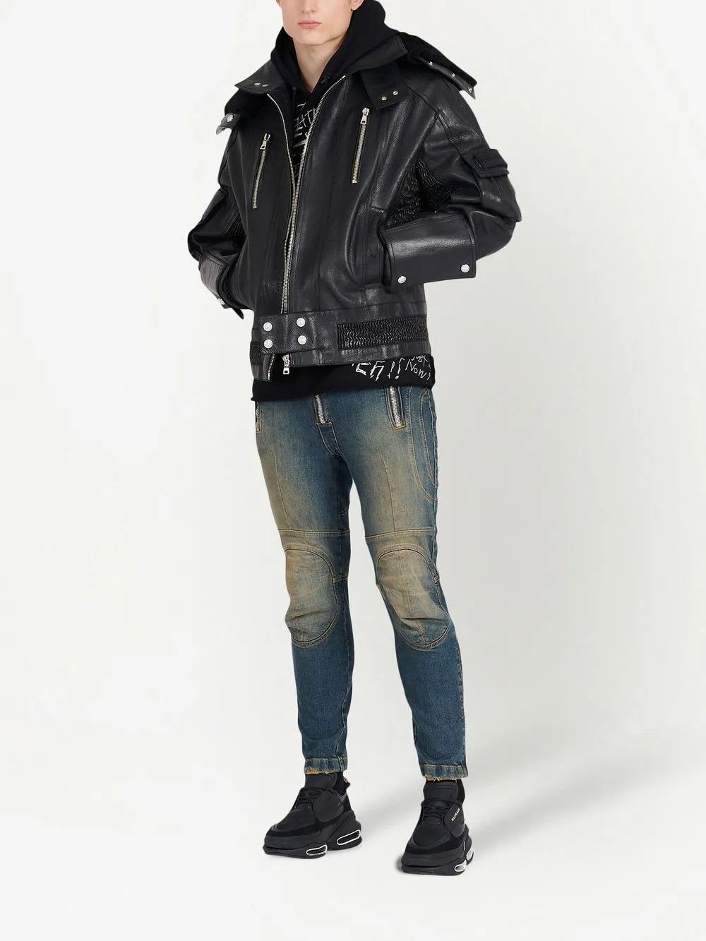Balmain o1y0426 Denim Pant in Blue Size US 31 - 5 Thumbnail