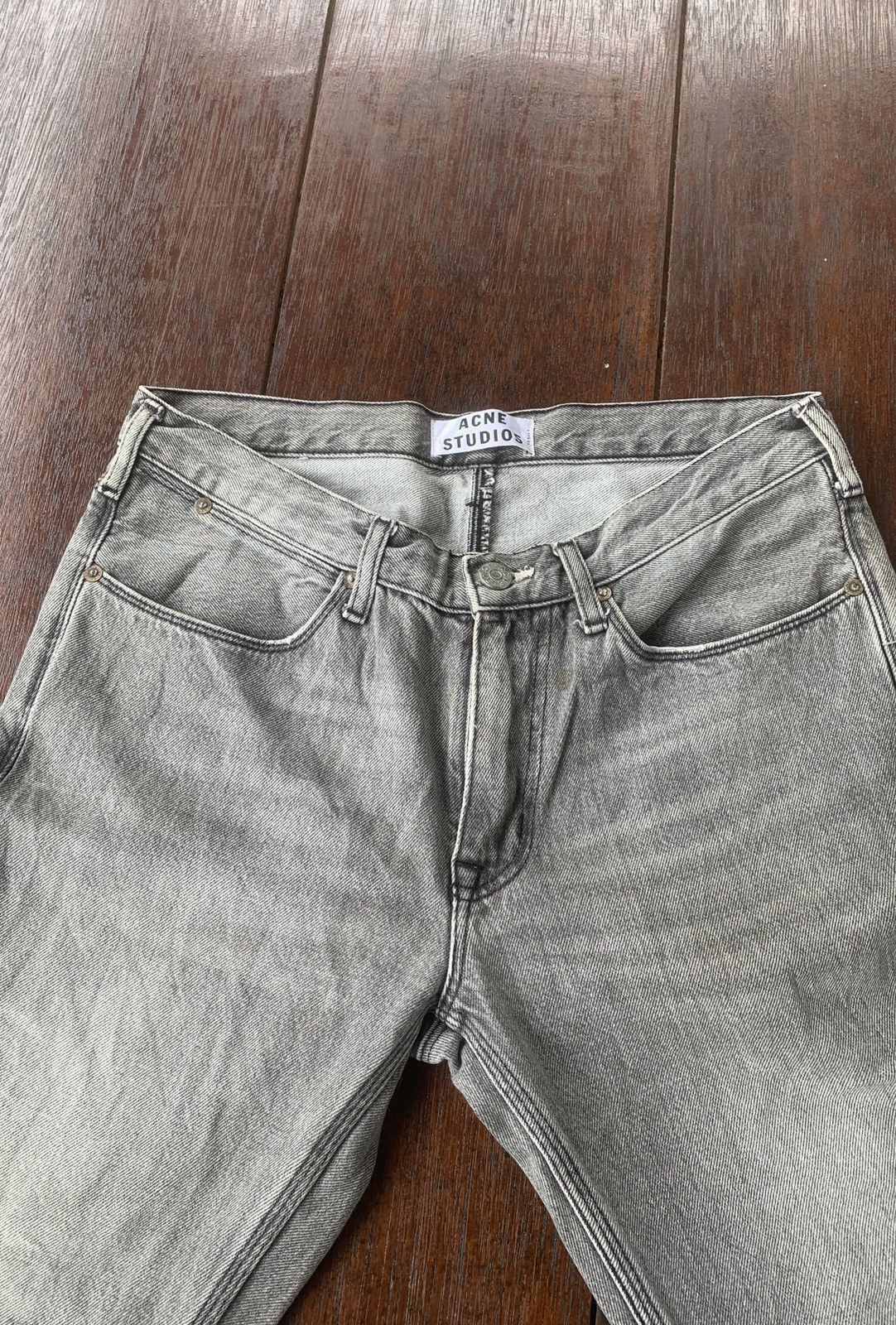 Acne Studios Acne studios max vintage grey denim pant Size US 32 / EU 48 - 4 Thumbnail
