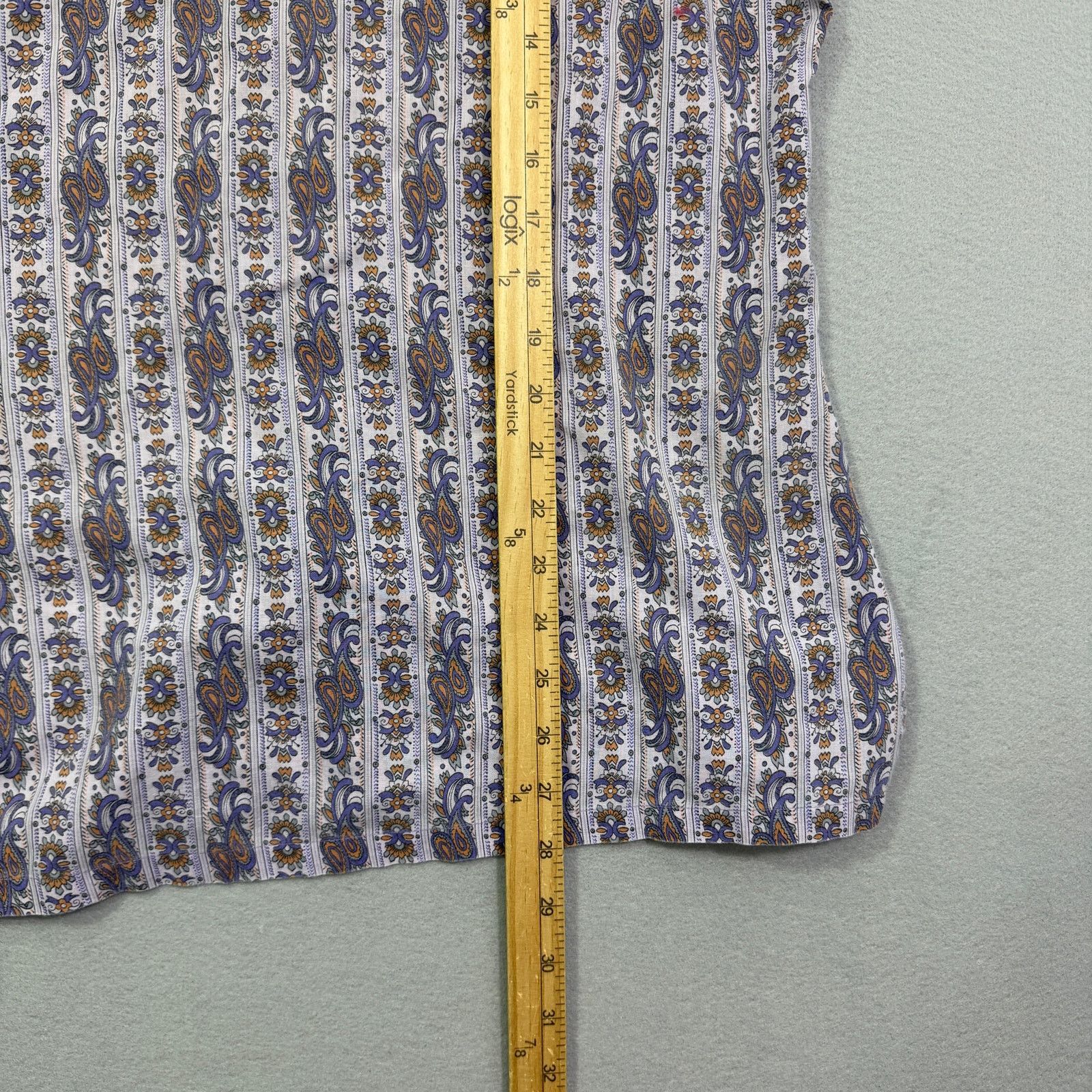 Vintage Vintage Golden Vee Paisley Short Sleeve Shirt Medium 70s Size US M / EU 48-50 / 2 - 7 Thumbnail