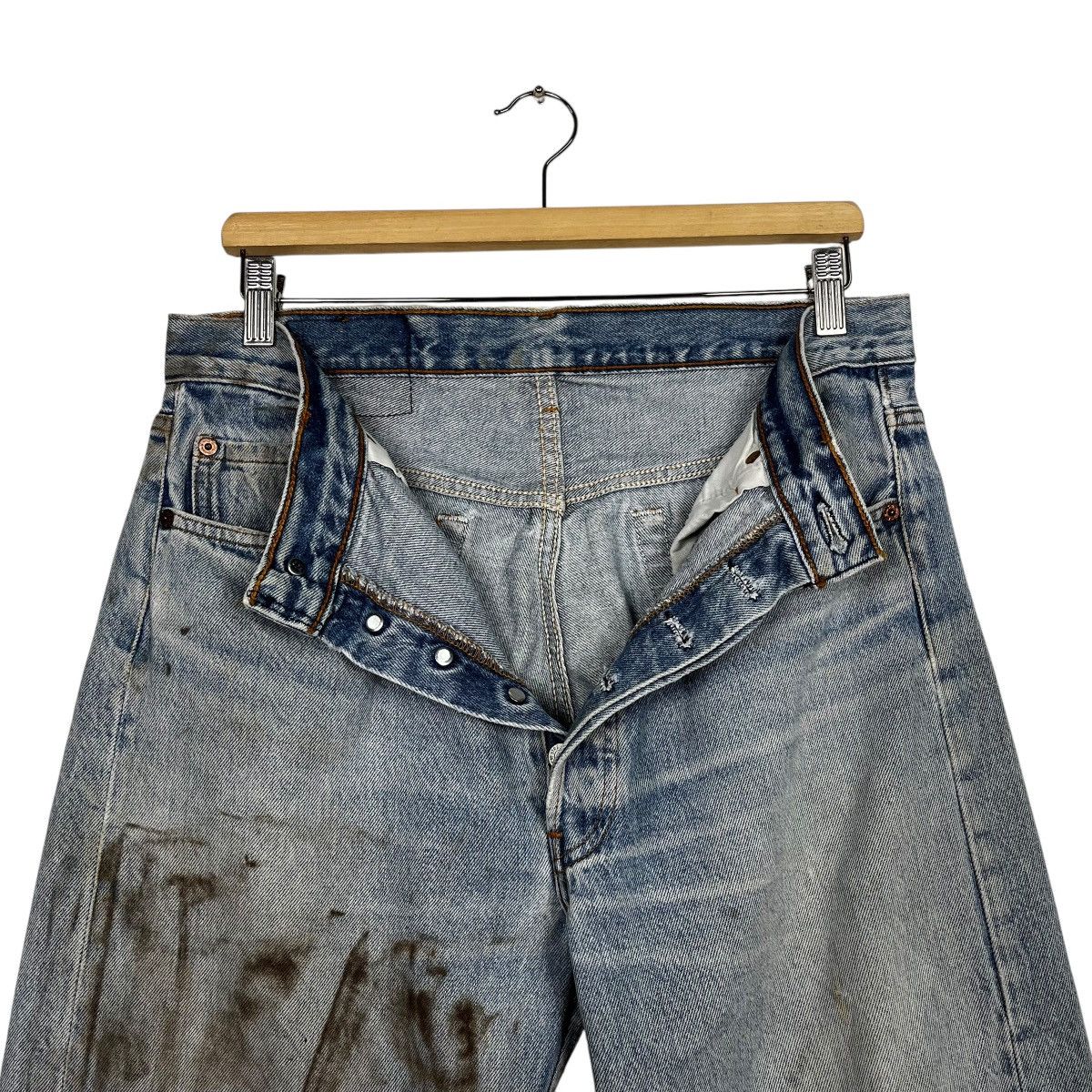 Levi's Vintage 90s Levis Lot 501 Denim Size US 32 / EU 48 - 15 Thumbnail