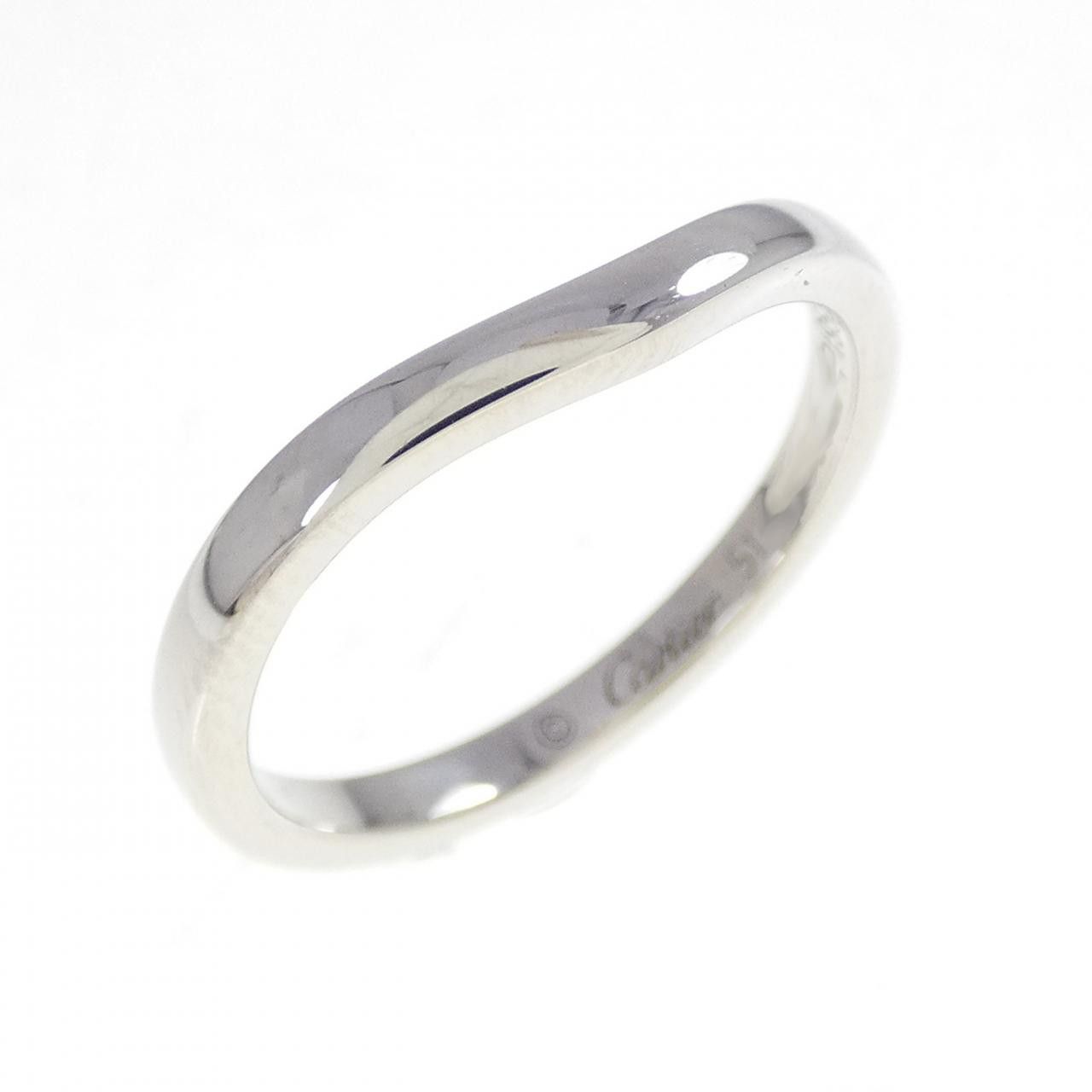 Cartier Cartier Cartier Ballerine Platinum Ring Size 11 Precious Metal Ring CRB4092800 DUTY FREE for USA Size ONE SIZE - 1 Thumbnail