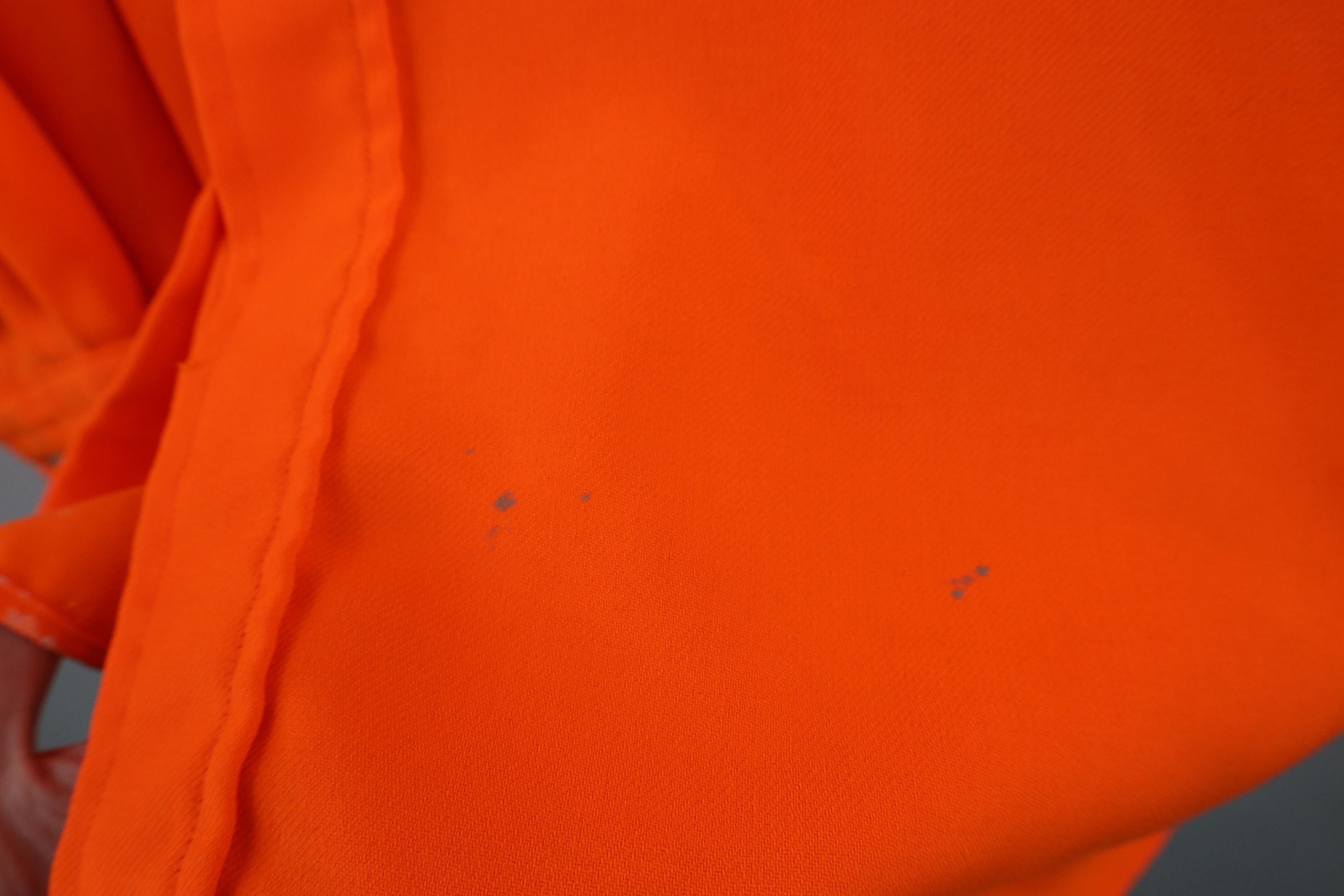 Cabelas × Vintage Vintage 90s Cabelas Heavyweight Button Shirt Blaze Orange Size US XXL / EU 58 / 5 - 4 Thumbnail