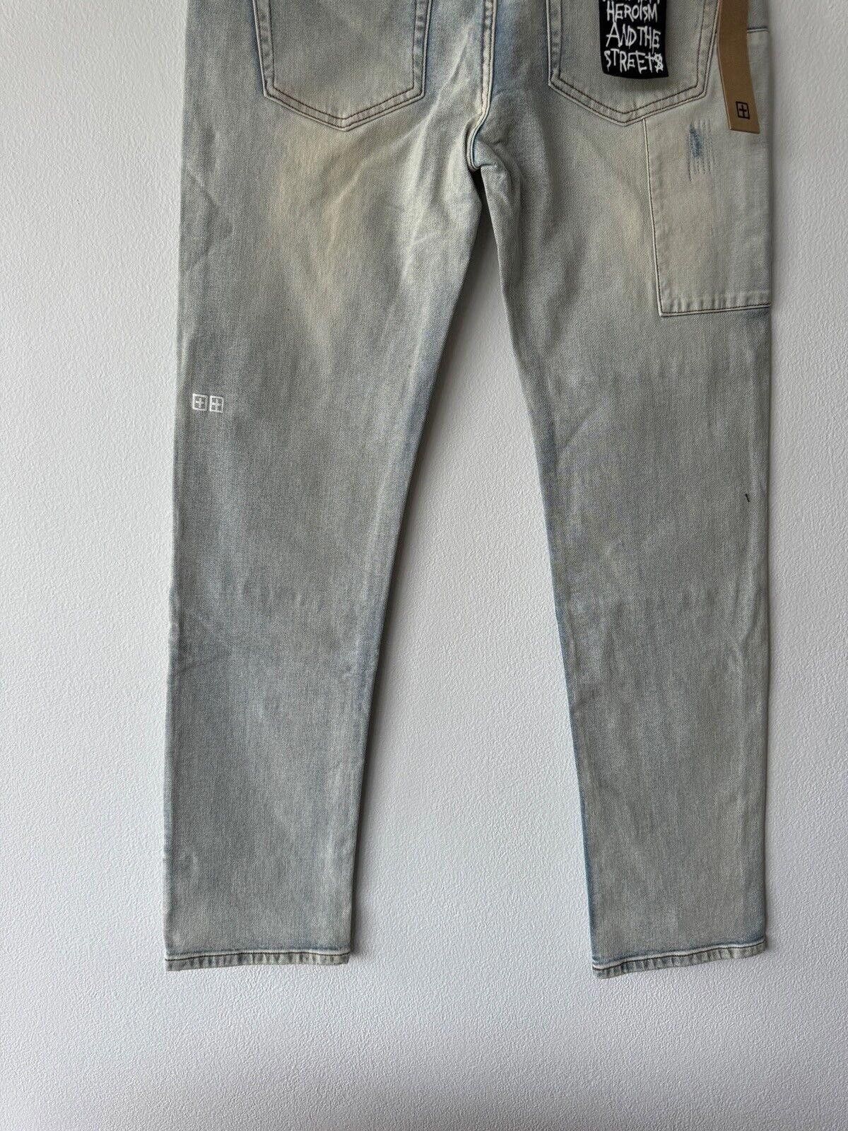 Ksubi new Ksubi mens denim jean hazlow 32 nimbus light blue Size US 32 / EU 48 - 7 Thumbnail