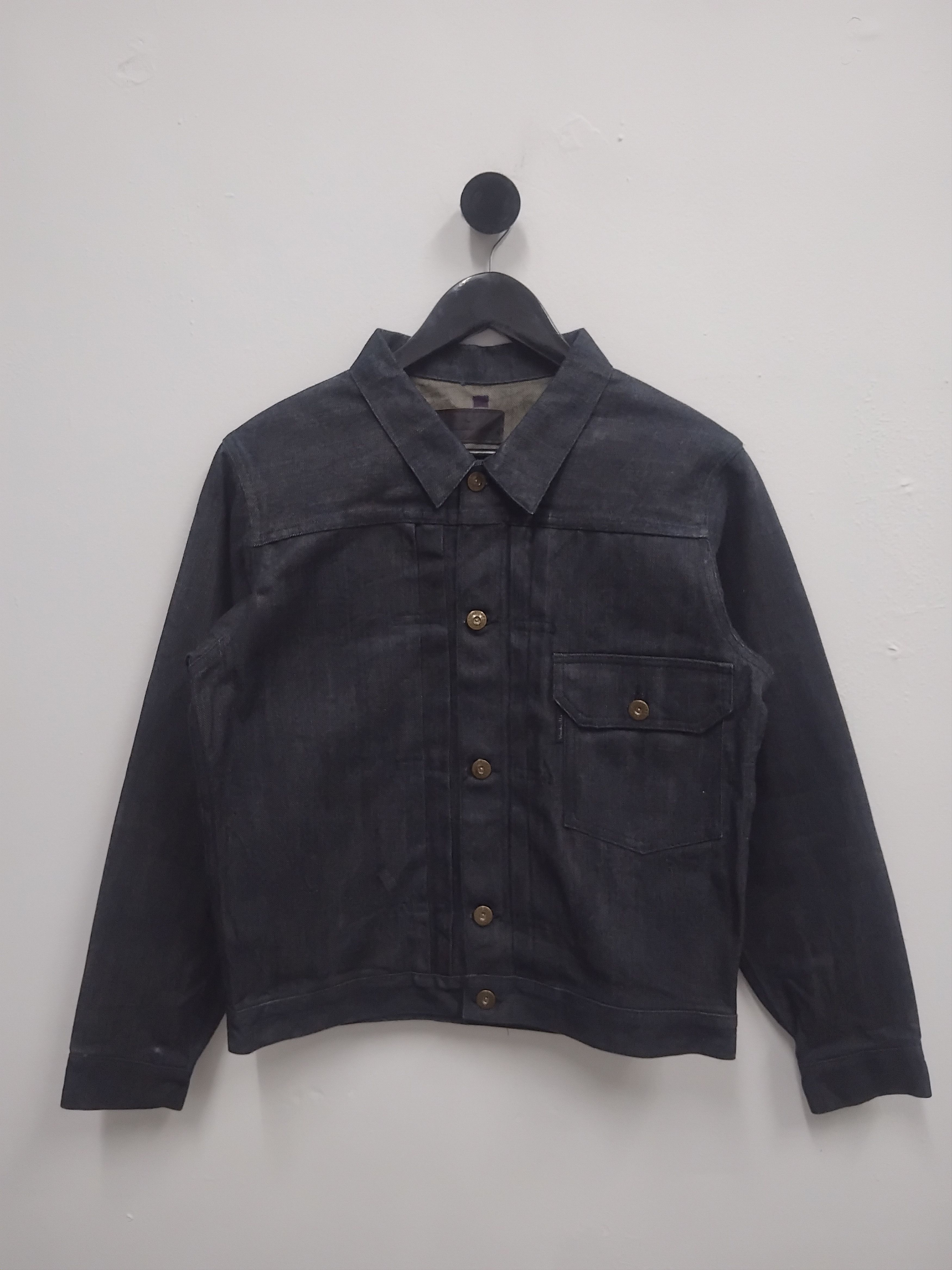Japanese Brand 💥Vau dev illa selvedge Japanese denim Jacket Size US S / EU 44-46 / 1 - 1 Thumbnail