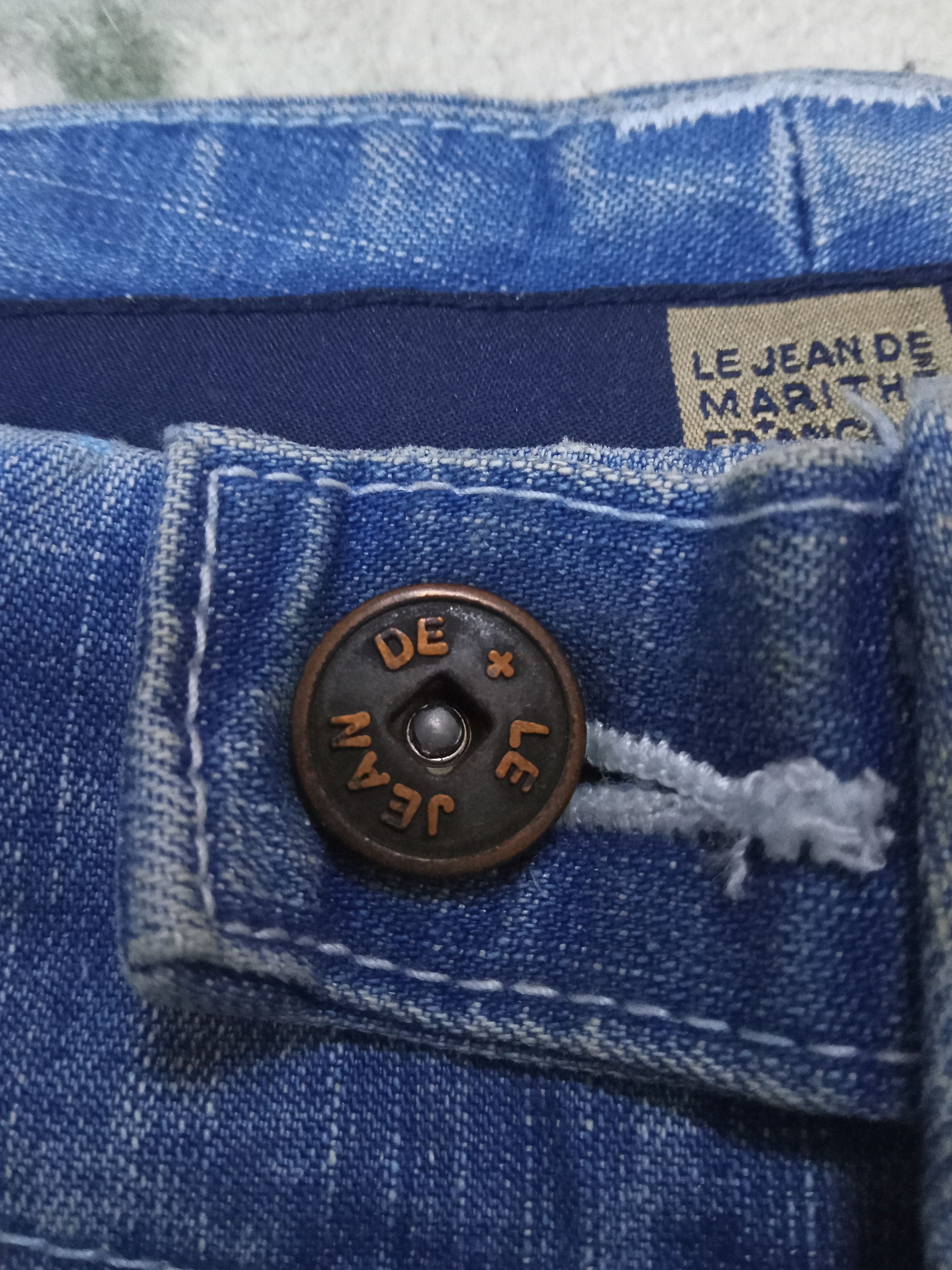 Designer × Marithe + Francois Girbaud Marithe Francois Girbaud Vintage Denim Baggy Pants Size US 42 / EU 58 - 7 Thumbnail