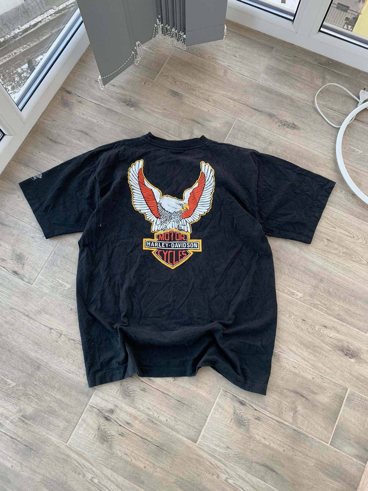 Harley Davidson × Vintage 🔥HARLEY DAVIDSON 90s TEE Size US XL / EU 56 / 4 - 5 Thumbnail