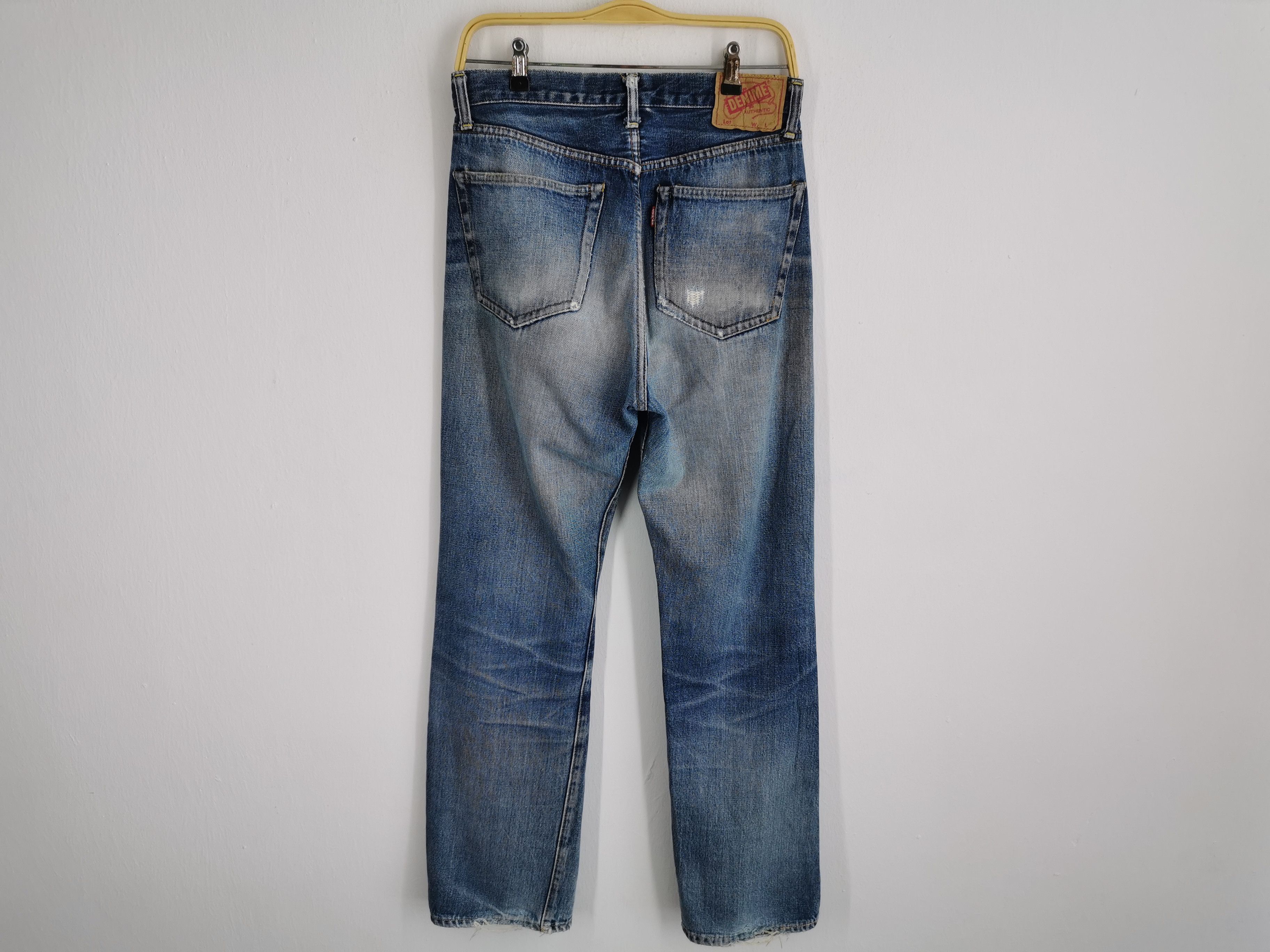 Denime Distressed Vintage Denime Made In Japan Selvedge Denim Size US 30 / EU 46 - 3 Thumbnail