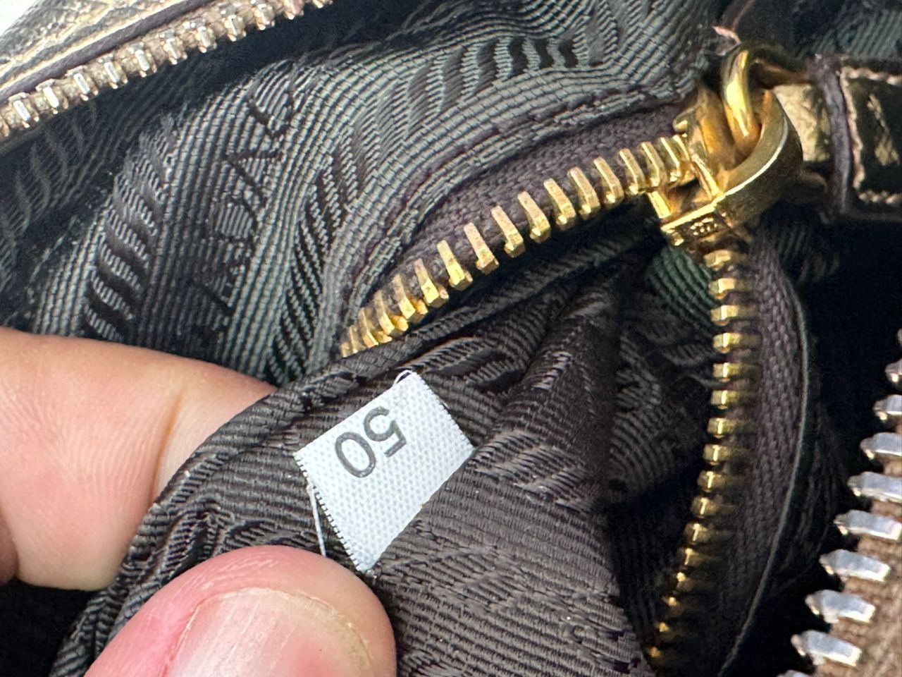 Prada Prada Bauletto Handbag Saffiano Leather Small Size ONE SIZE - 5 Thumbnail