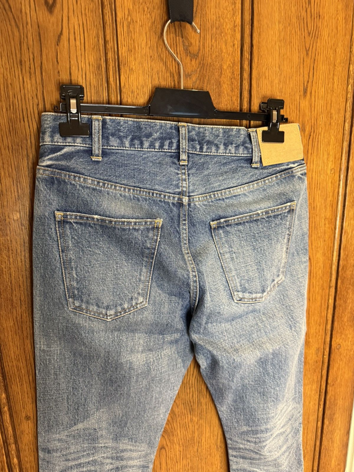 Celine FW20 Celine knee blowout Hedi Slimane union wash jeans 29 Size US 29 - 21 Thumbnail