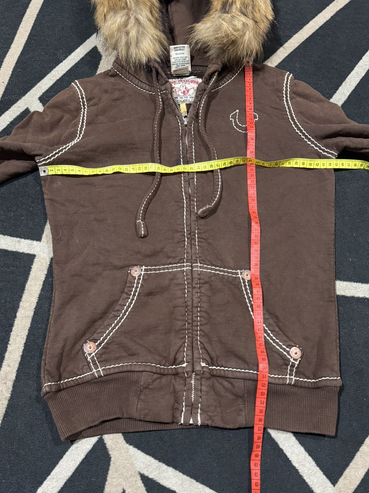 True Religion True Religion Fur Hoodie Size US XS / EU 42 / 0 - 5 Thumbnail